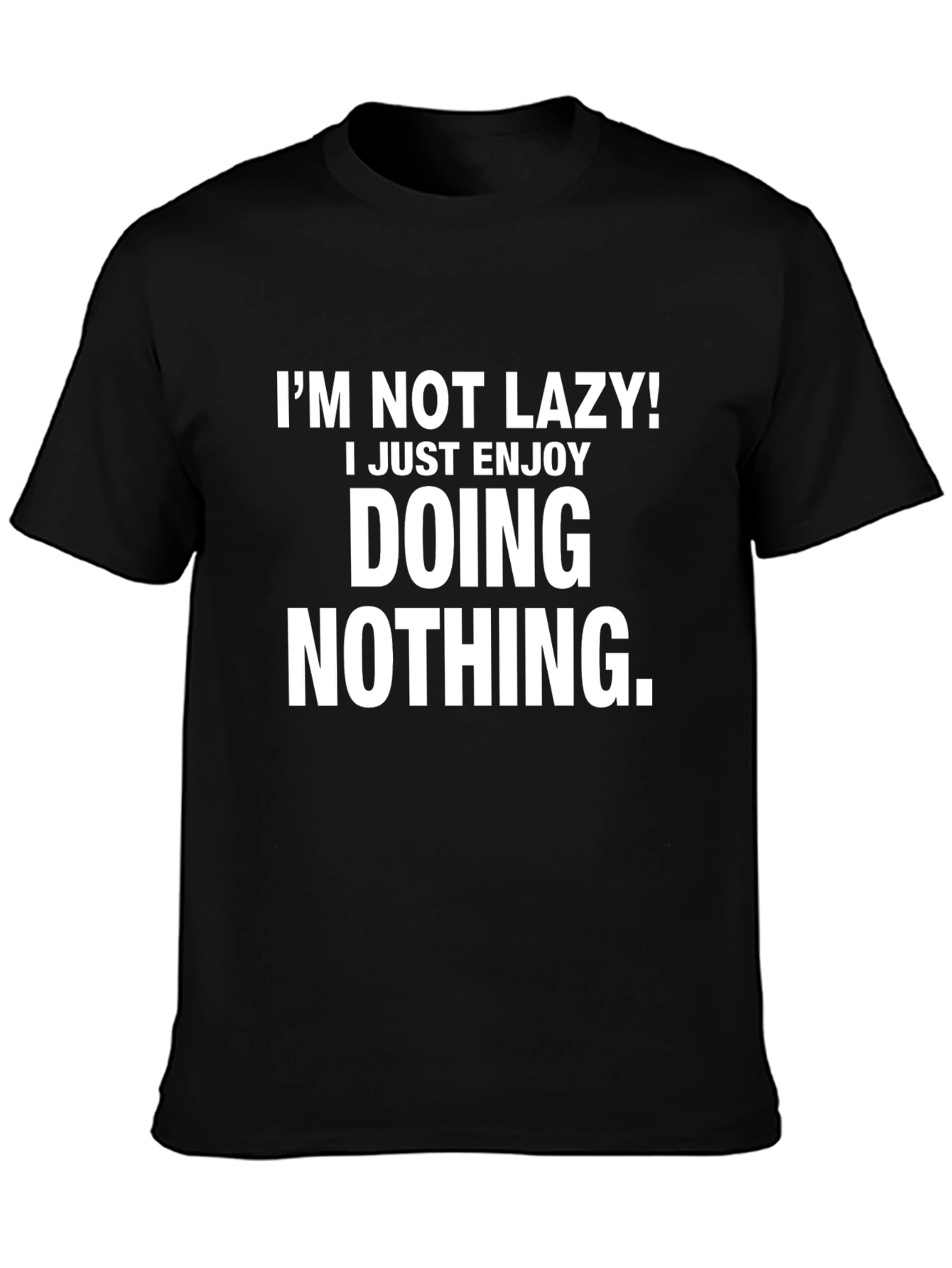 Funny Lazy Graphic Tee Shirt