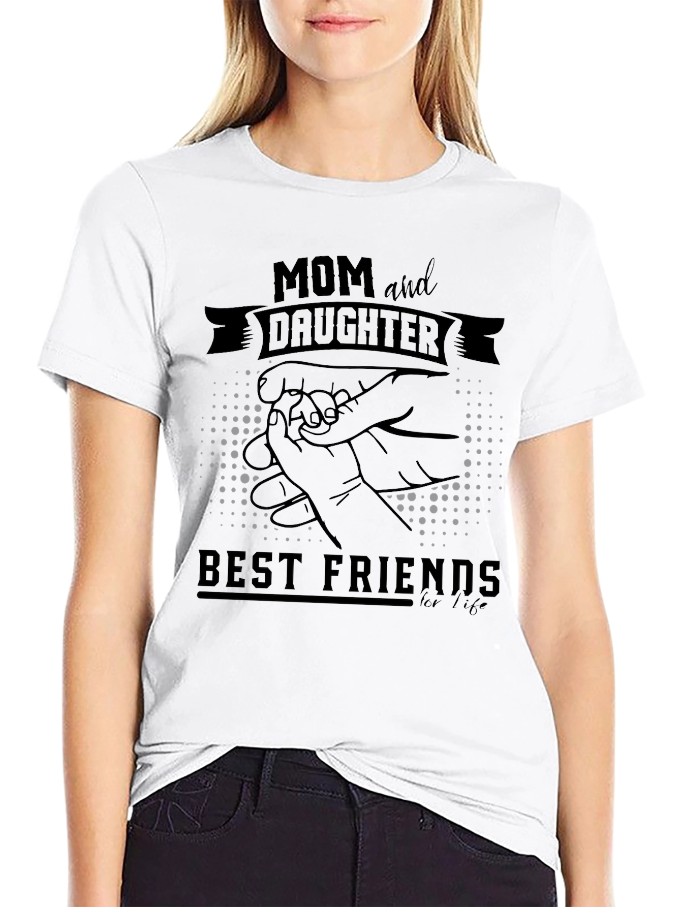Mom and Daughter Best Friends T-Shirt