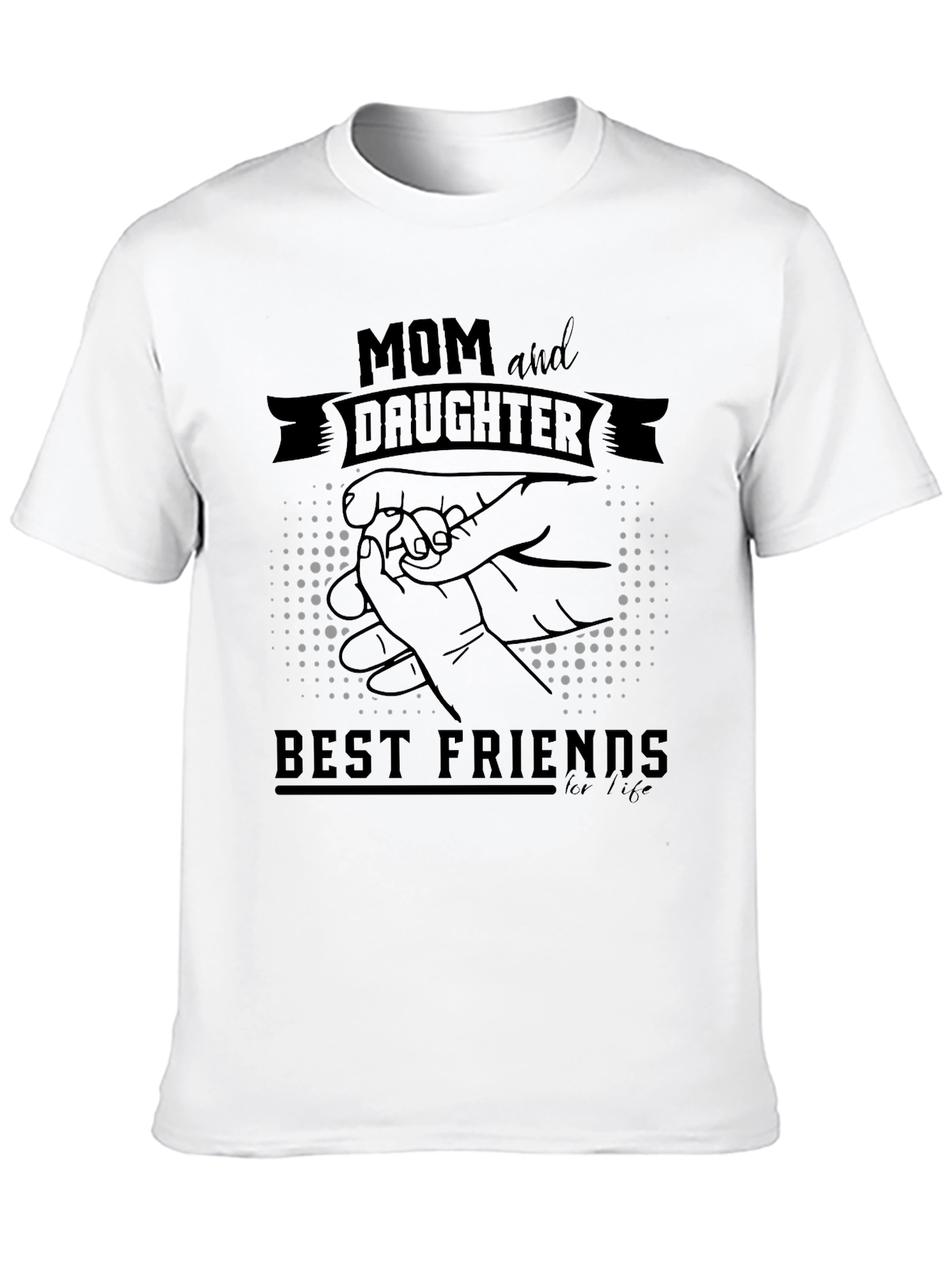 Mom and Daughter Best Friends T-Shirt