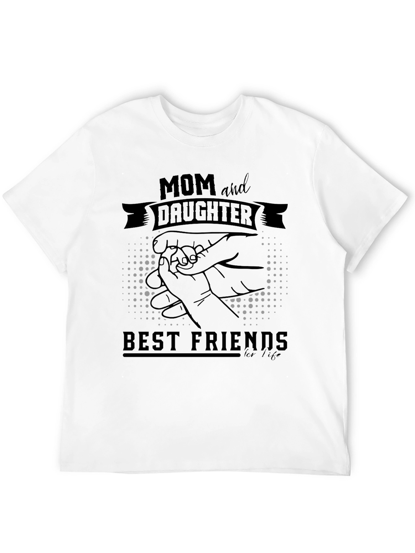 Mom and Daughter Best Friends T-Shirt