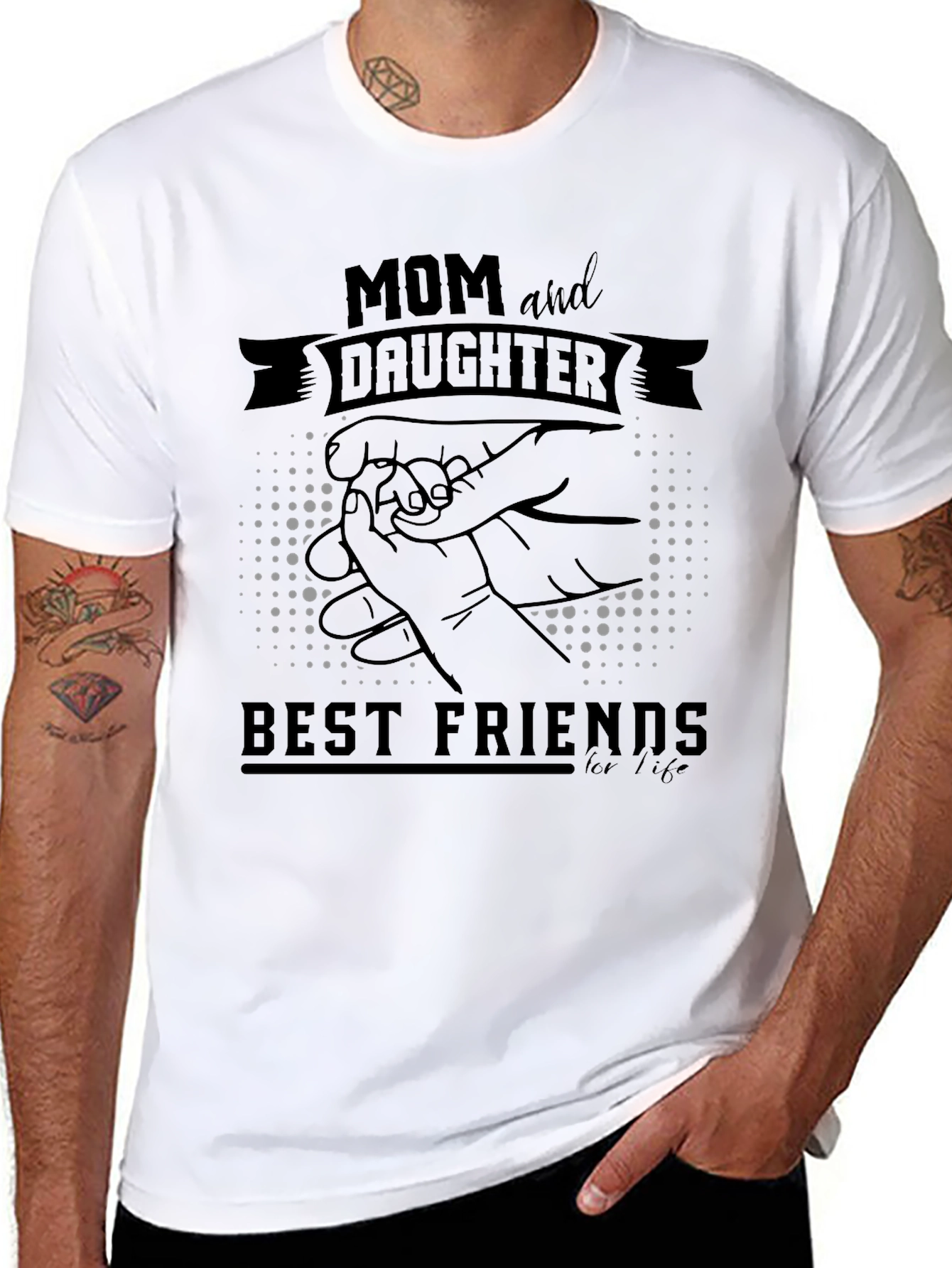 Mom and Daughter Best Friends T-Shirt