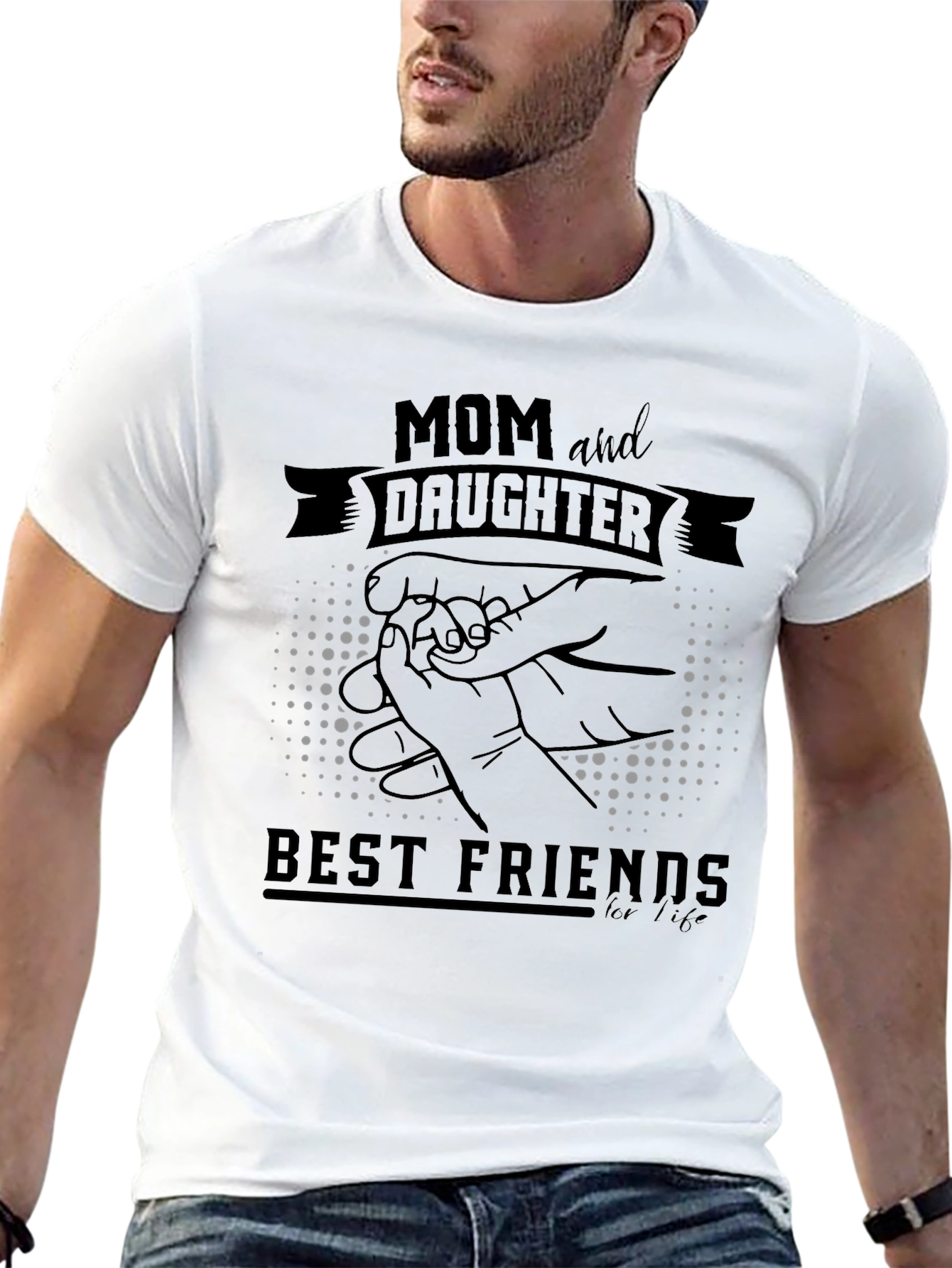 Mom and Daughter Best Friends T-Shirt