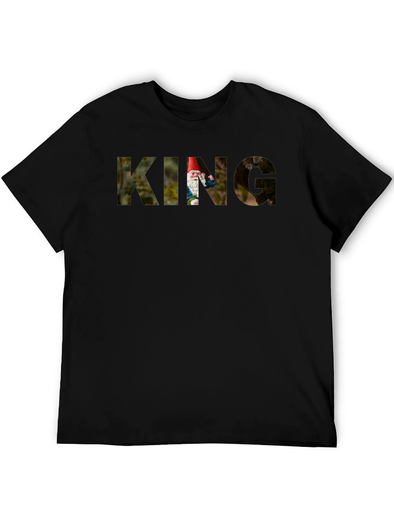 Gnome King T-Shirt - Novelty Design