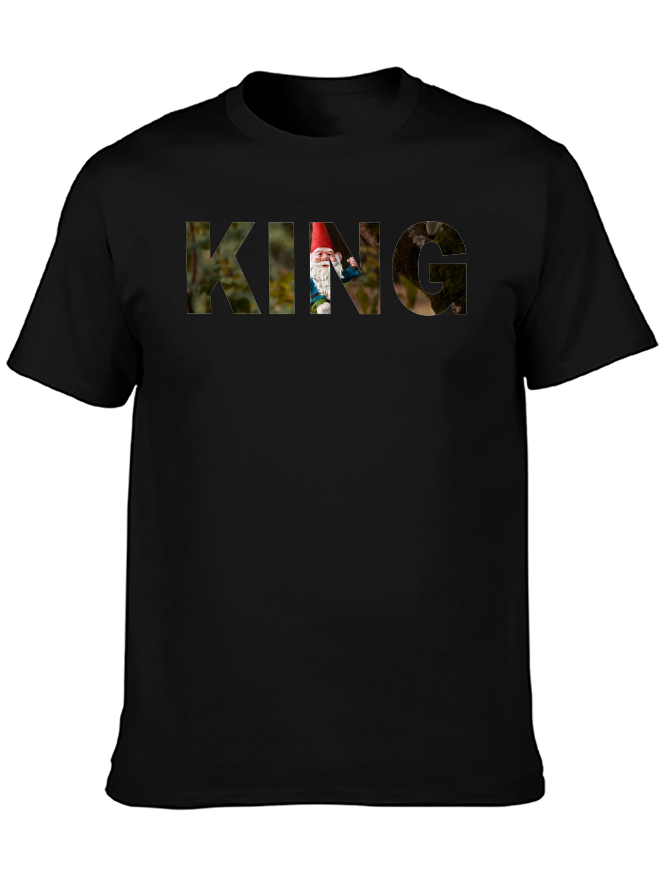 Gnome King T-Shirt - Novelty Design