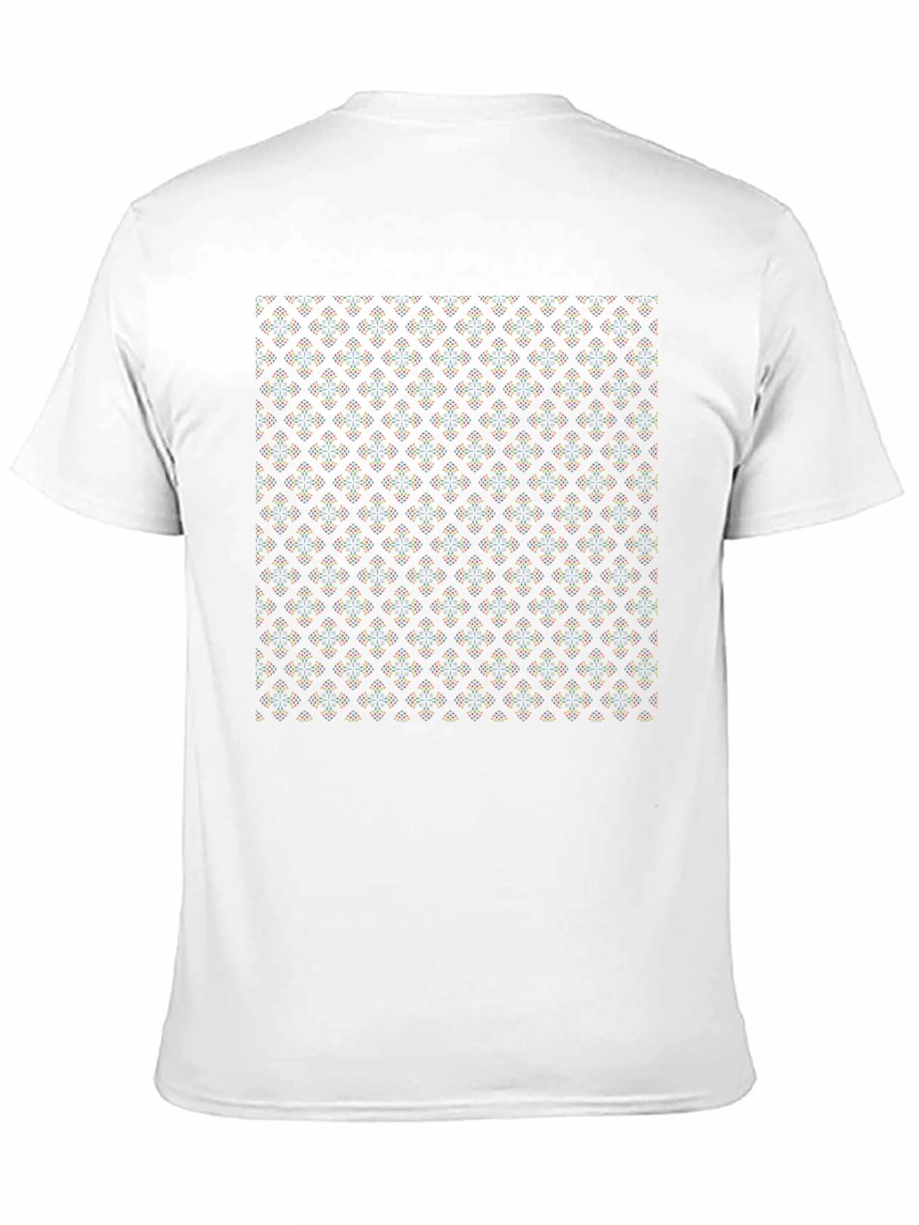 Patterned Black T-Shirt