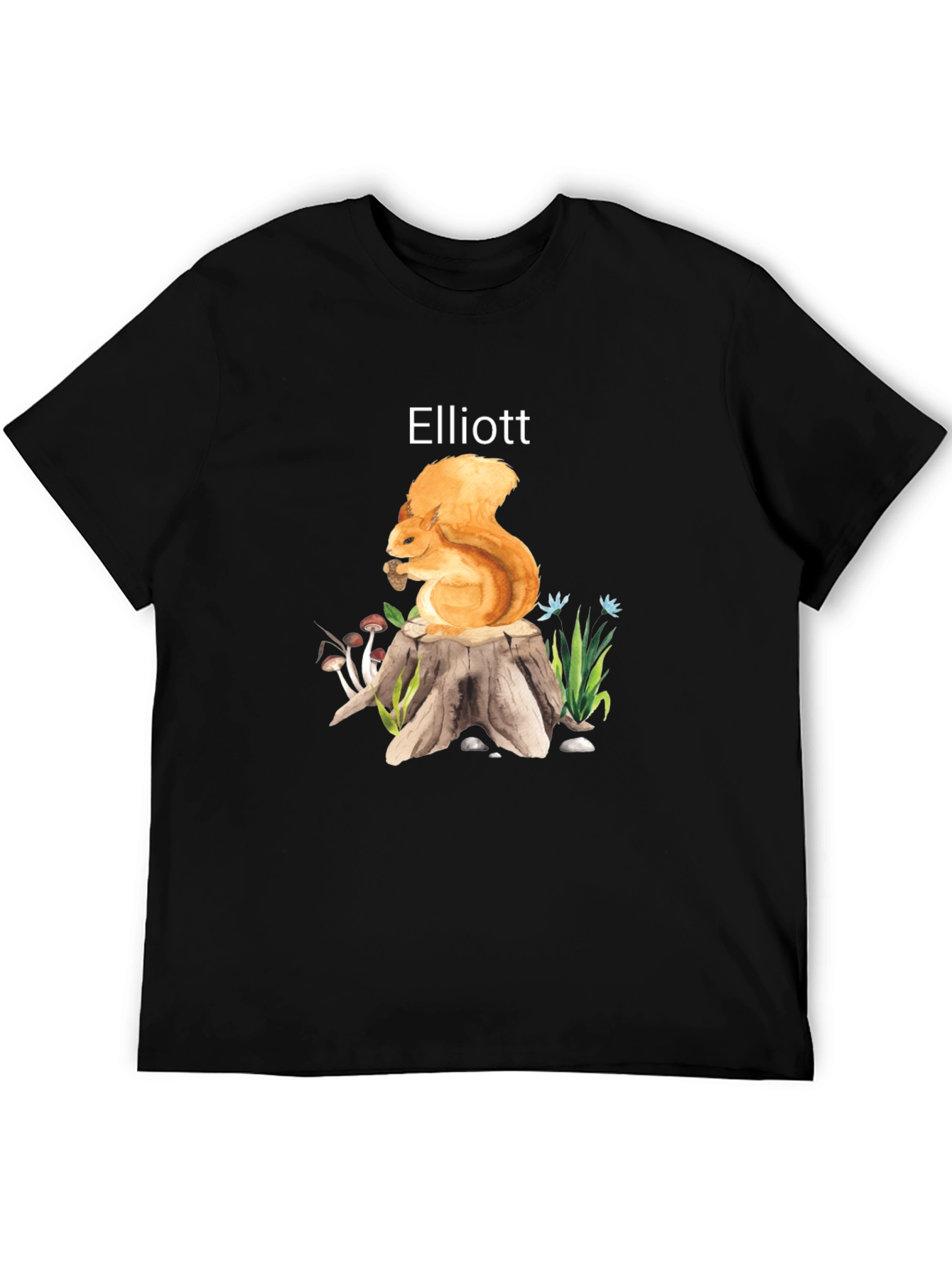 Elliotts Squirrel Tee - Personalized Nature Shirt