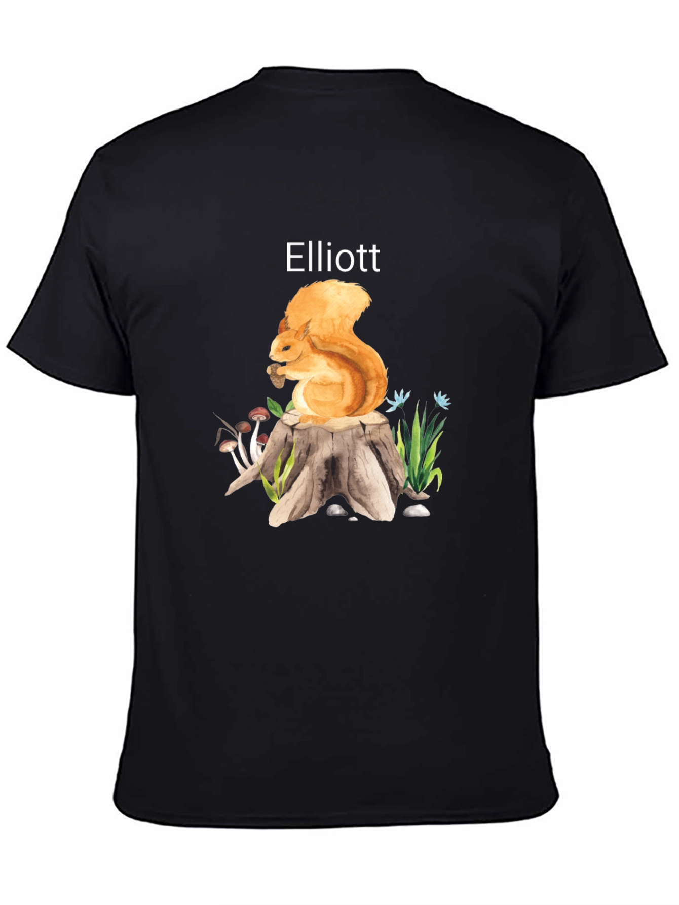Elliotts Squirrel Tee - Personalized Nature Shirt