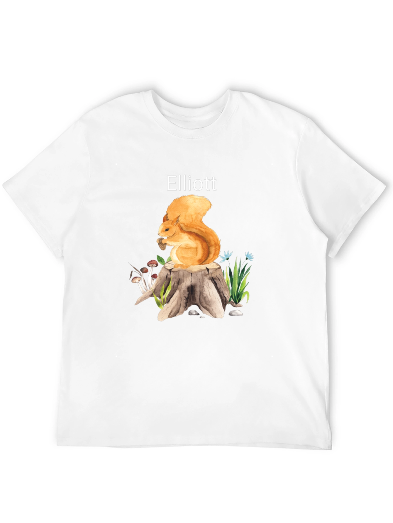 Elliotts Squirrel Tee - Personalized Nature Shirt