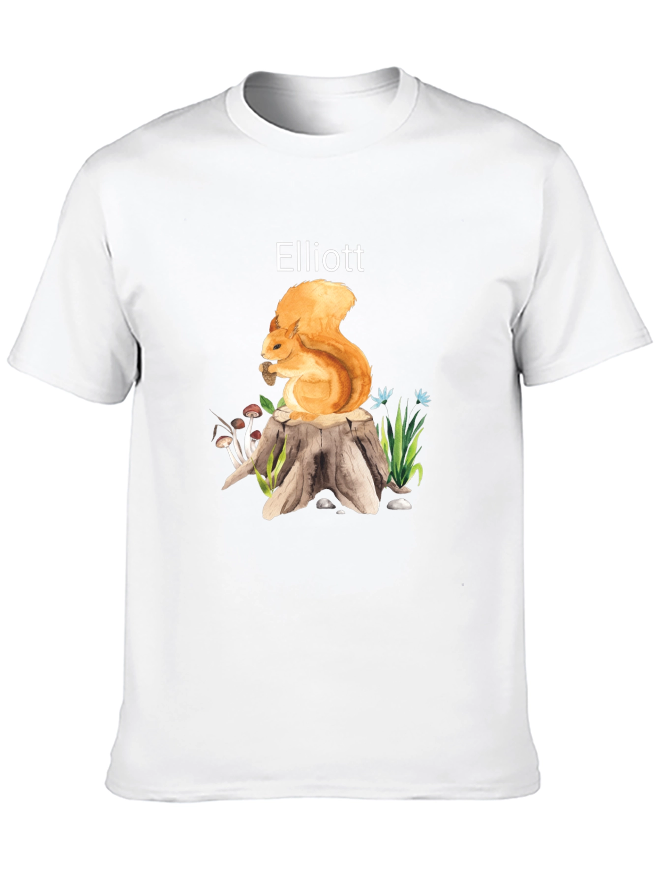 Elliotts Squirrel Tee - Personalized Nature Shirt