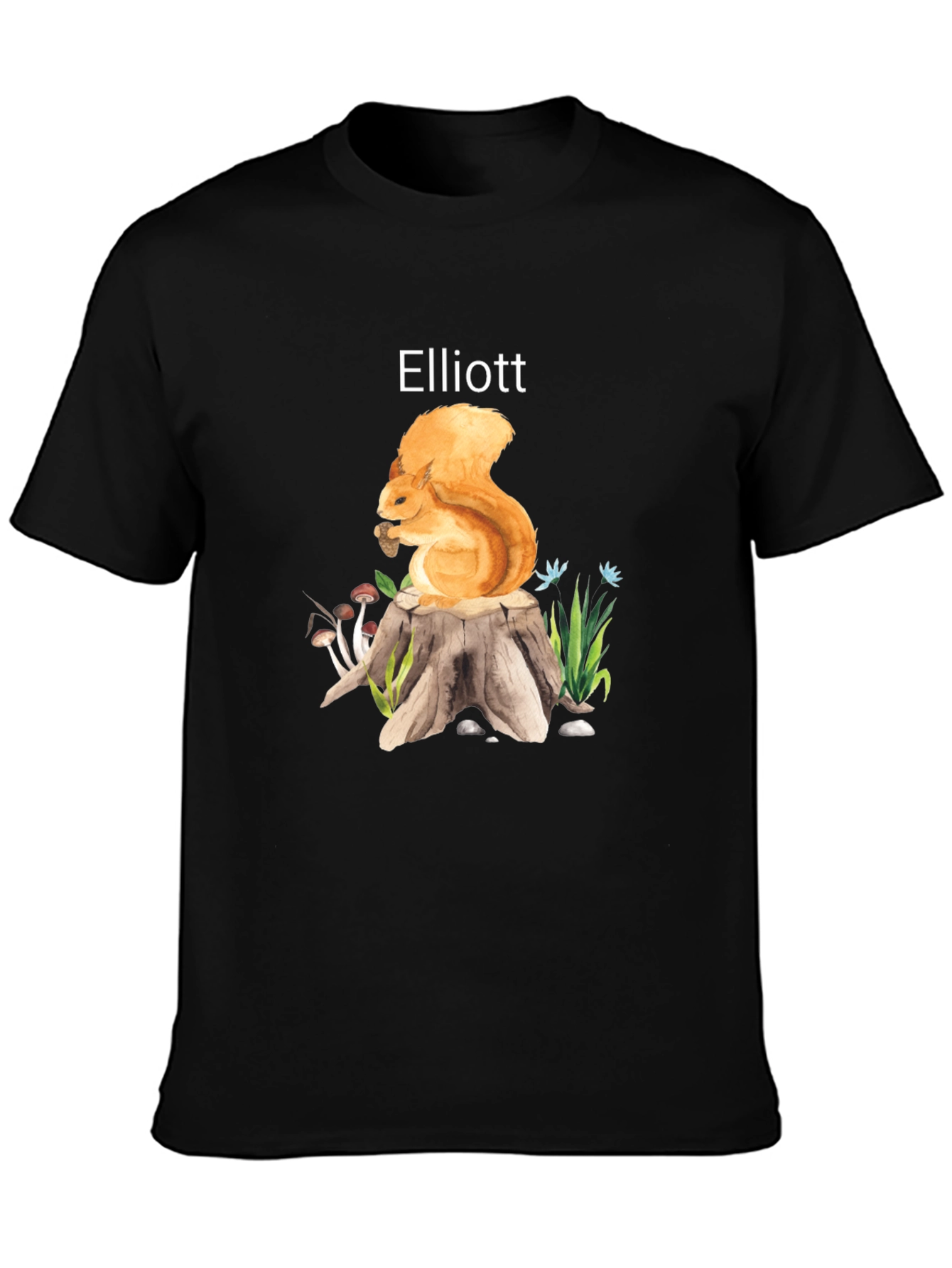 Elliotts Squirrel Tee - Personalized Nature Shirt