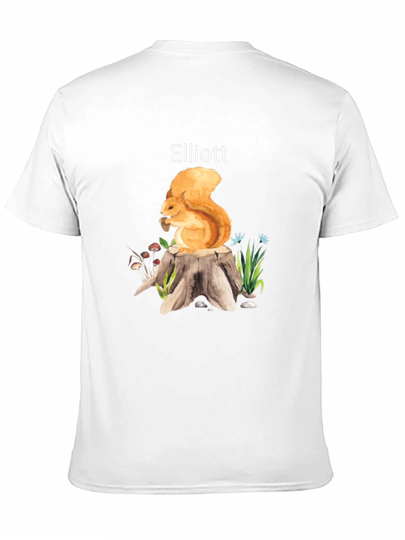 Elliotts Squirrel Tee - Personalized Nature Shirt