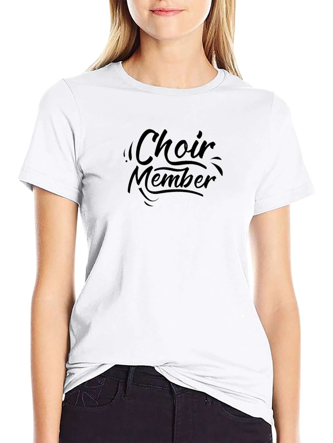 Choir Member Black T-Shirt