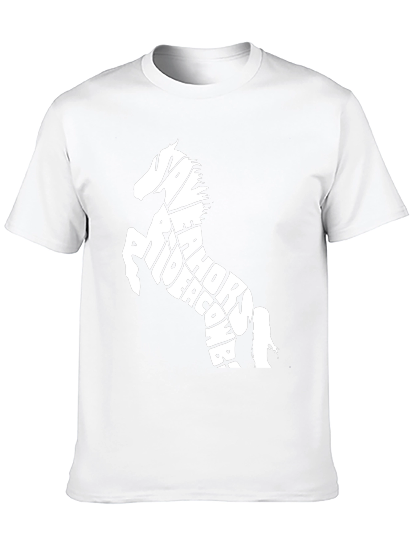 Black Horse Rider T-Shirt