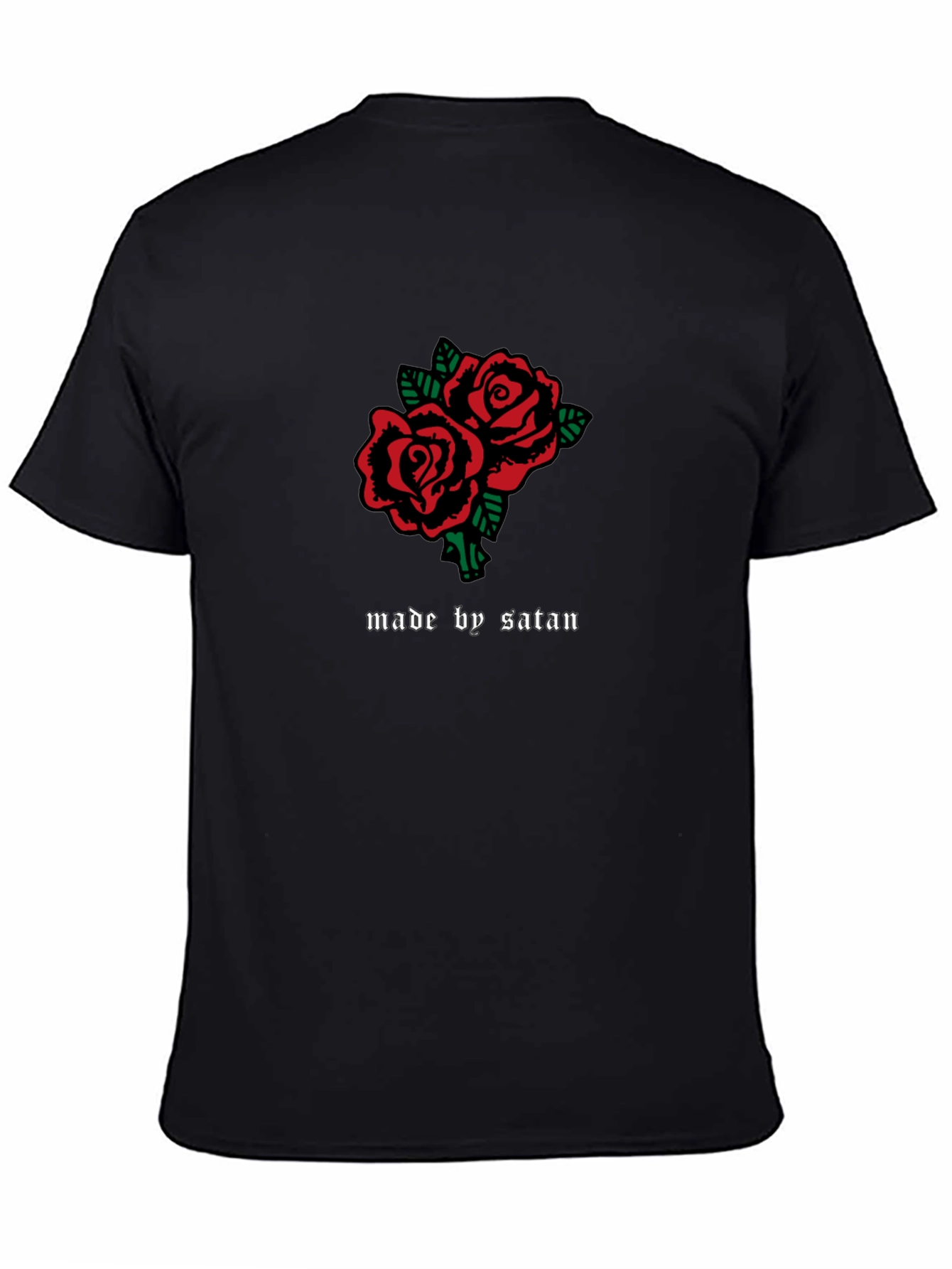 Made By Satan Roses Graphic T-Shirt