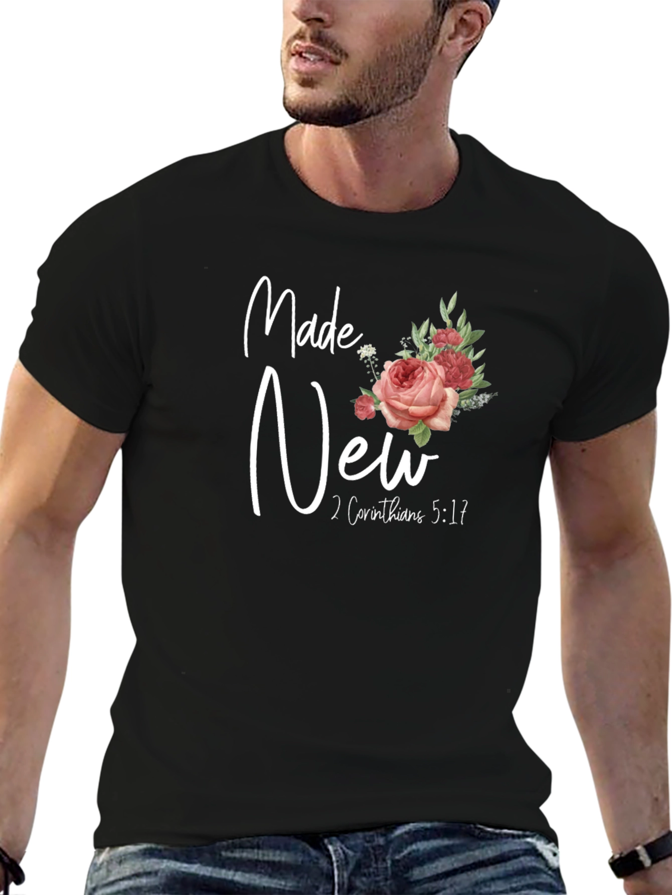 Made New T-Shirt - Christian Verse