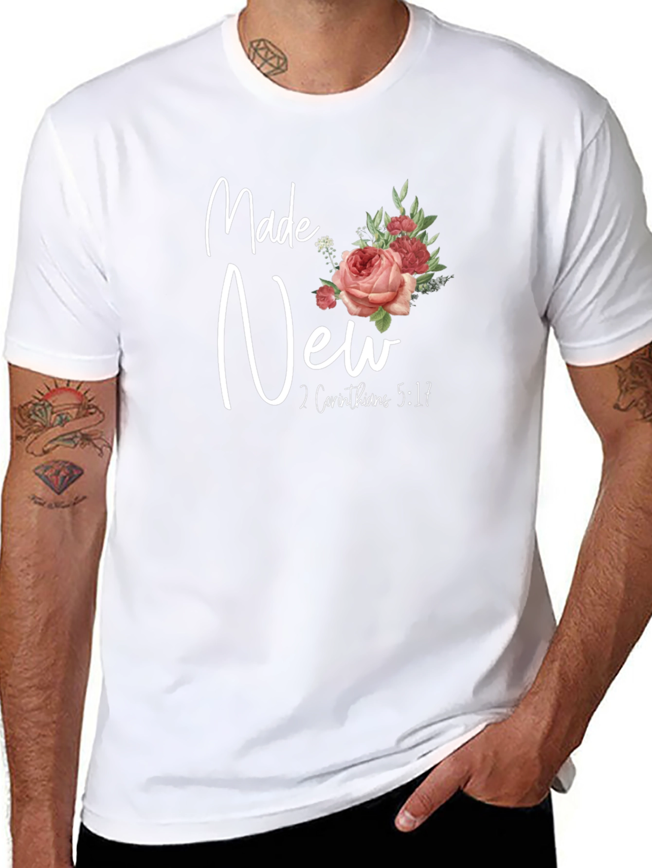 Made New T-Shirt - Christian Verse