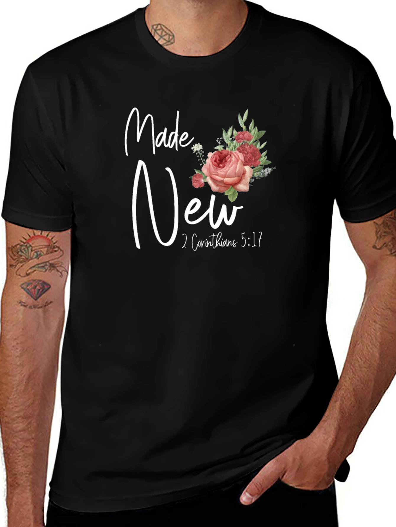 Made New T-Shirt - Christian Verse