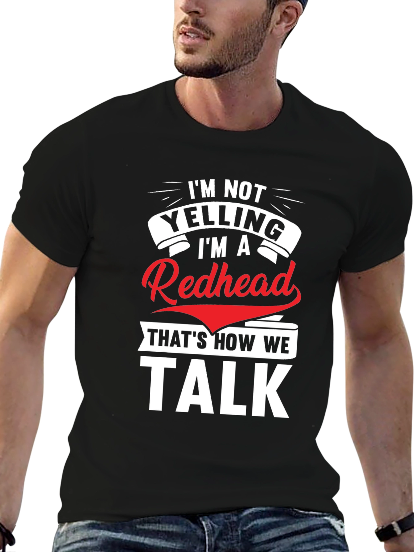 Redhead Talk Tee - Funny Slogan T-Shirt