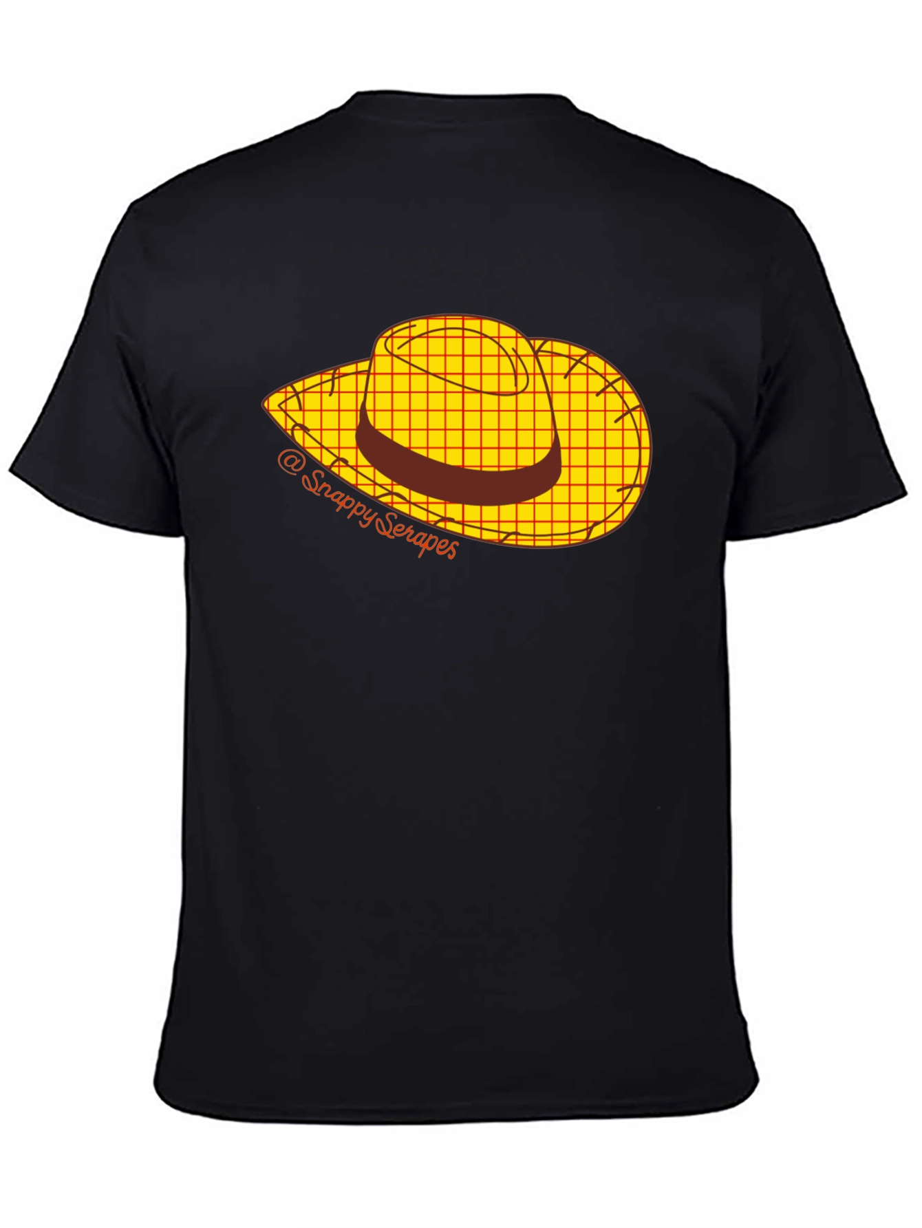 Cartoon Cowboy Hat Graphic Tee