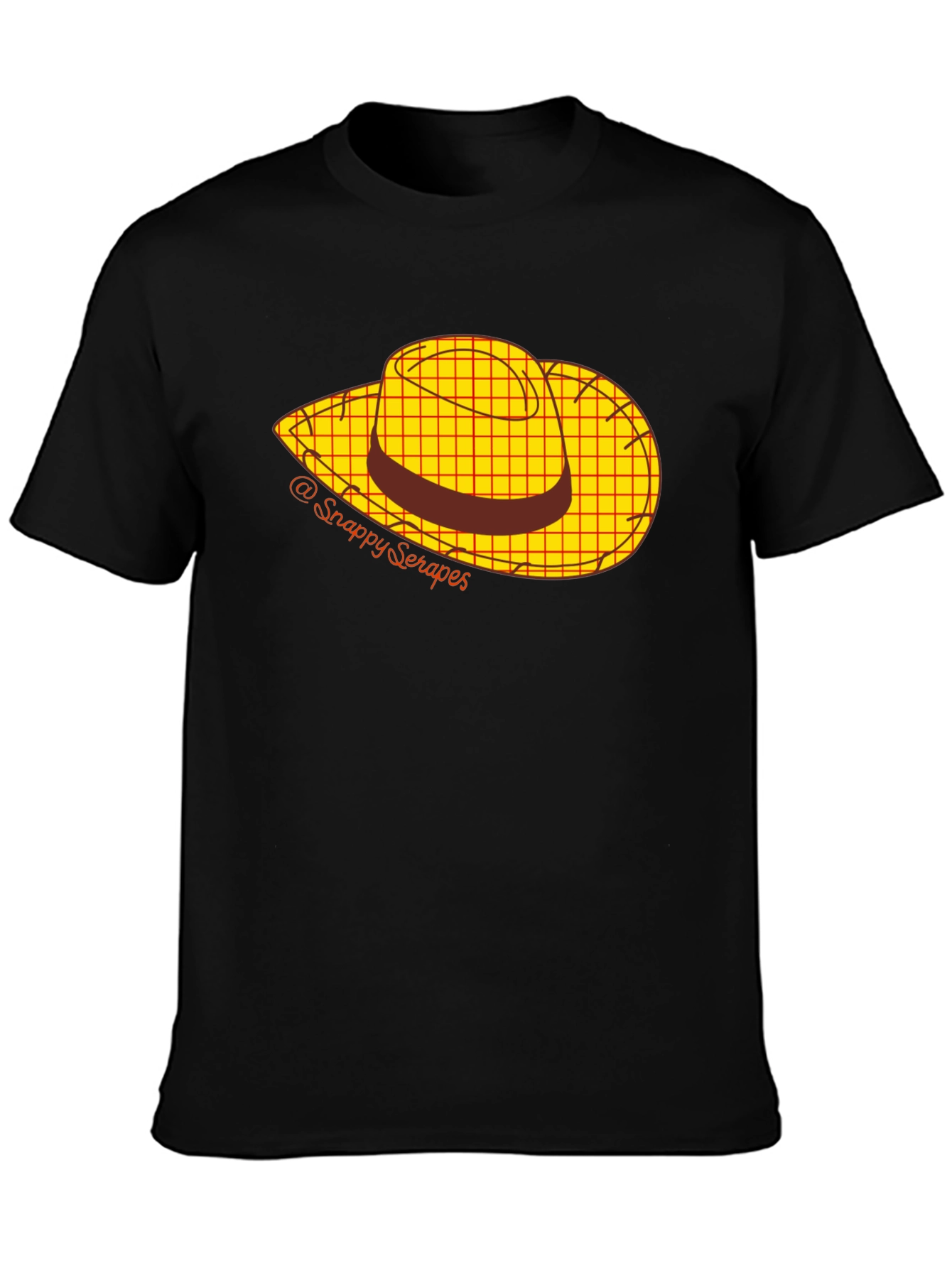 Cartoon Cowboy Hat Graphic Tee