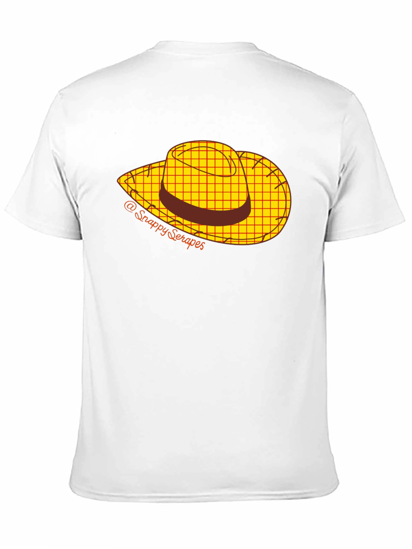 Cartoon Cowboy Hat Graphic Tee