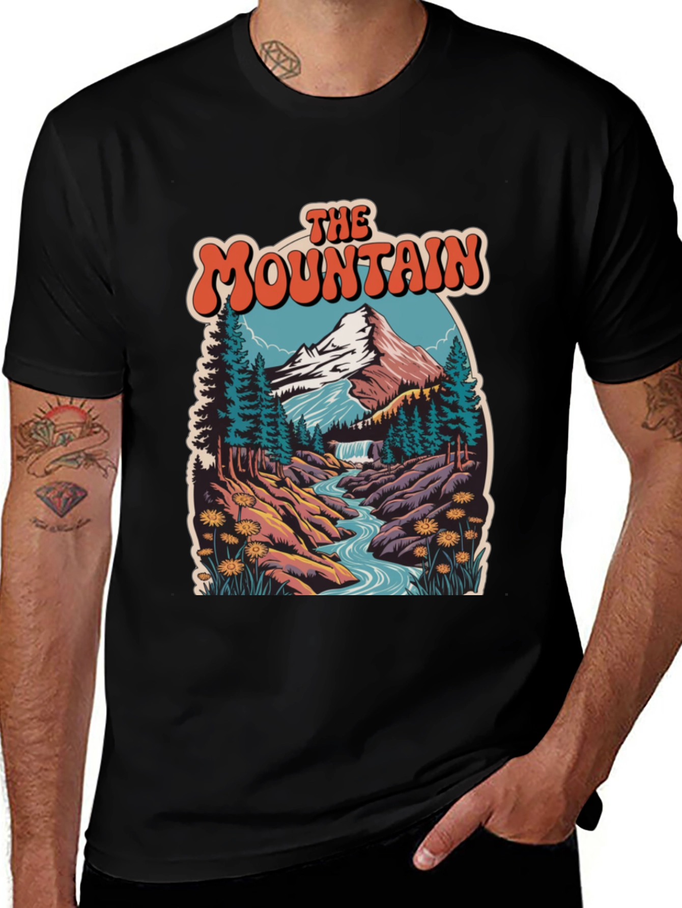 The Mountain Graphic Tee - Adventure Awaits
