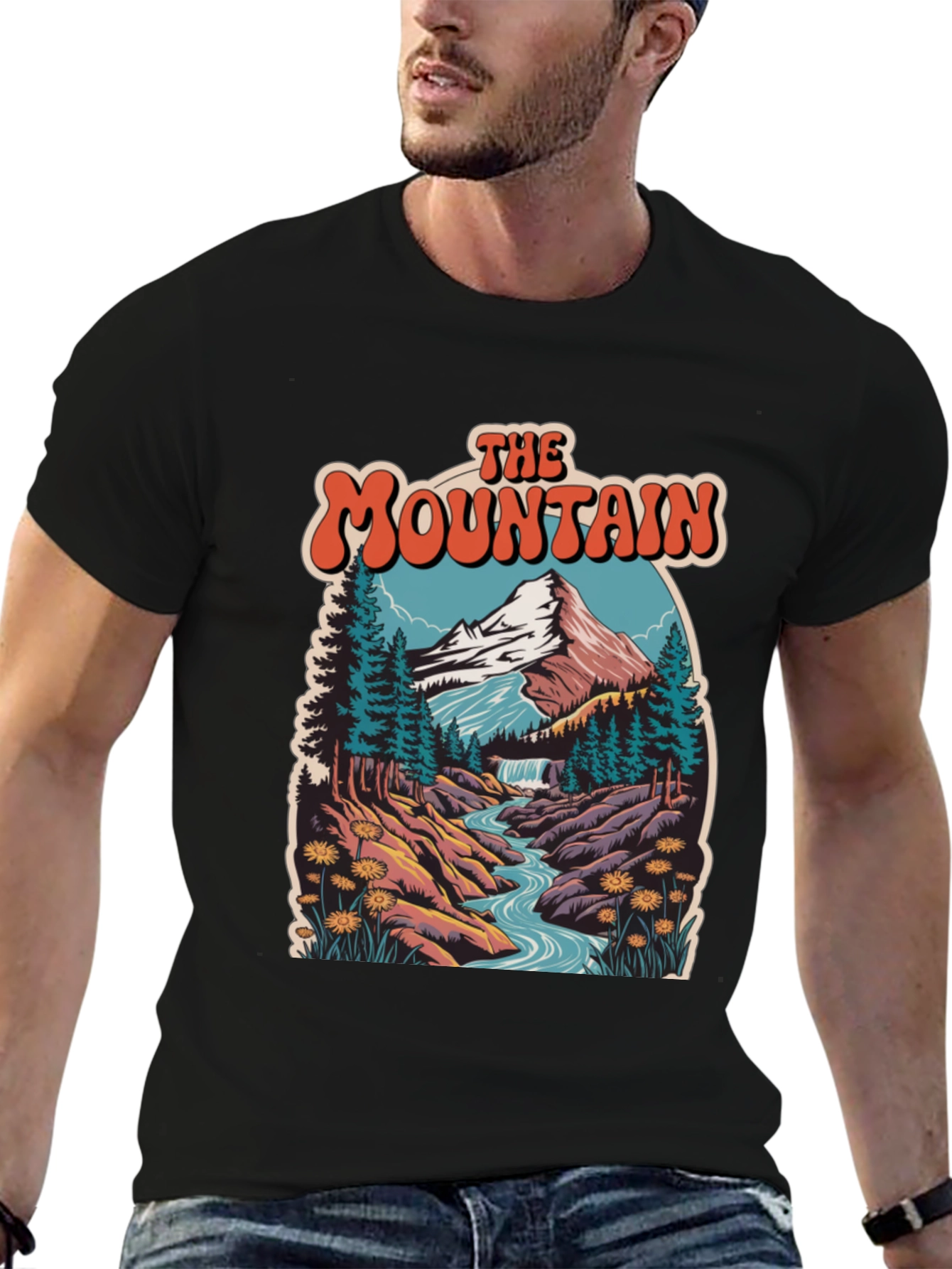 The Mountain Graphic Tee - Adventure Awaits
