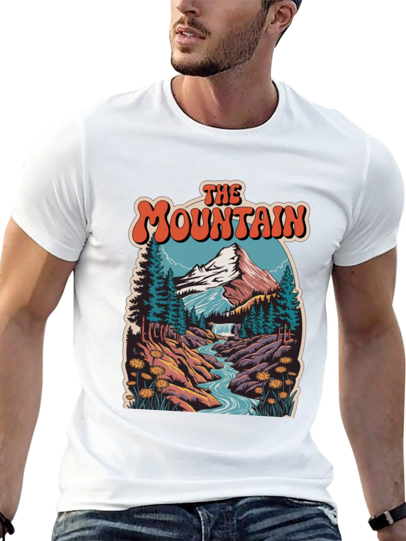The Mountain Graphic Tee - Adventure Awaits