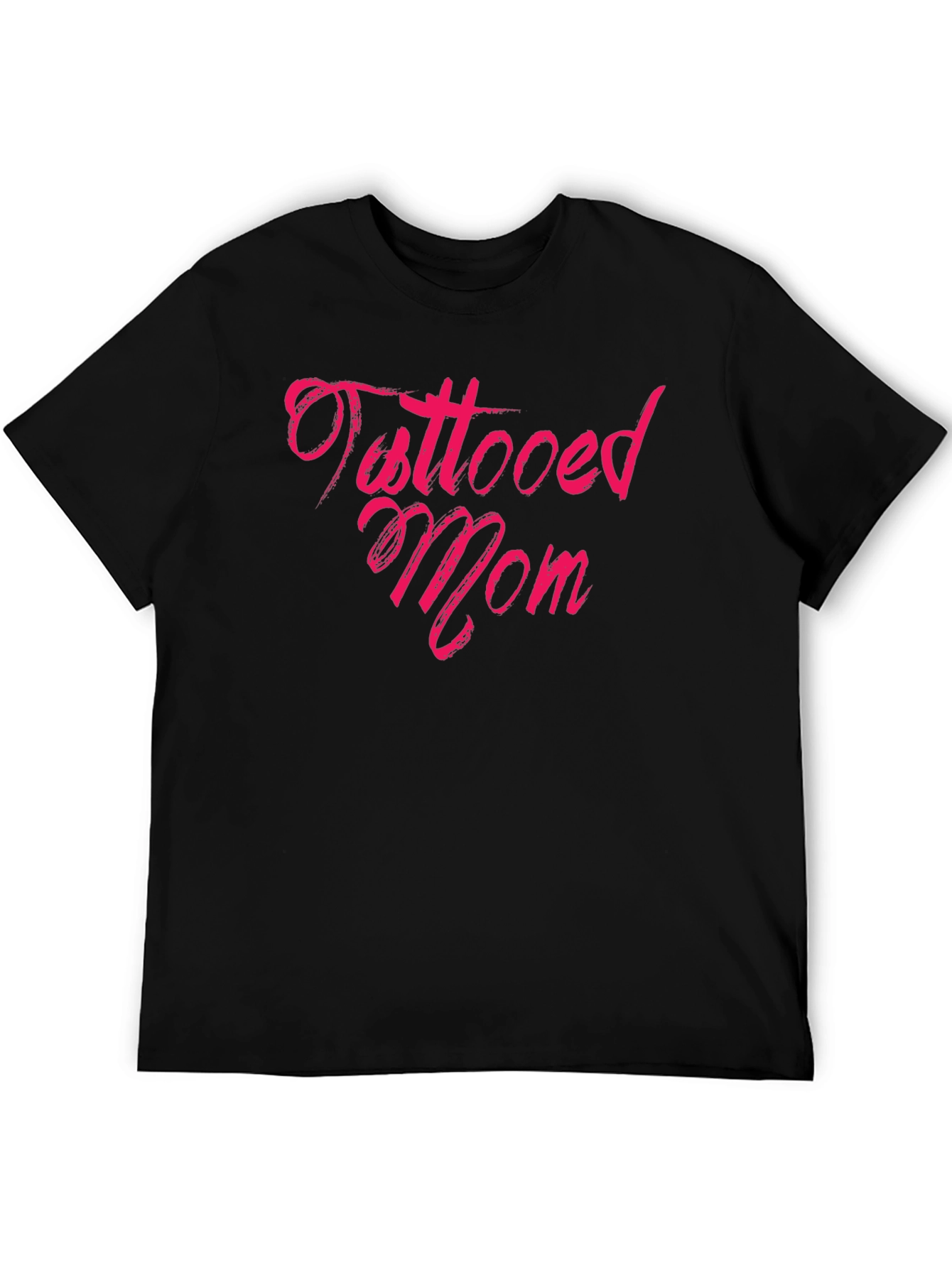 Tattooed Mom Graphic Tee - Black