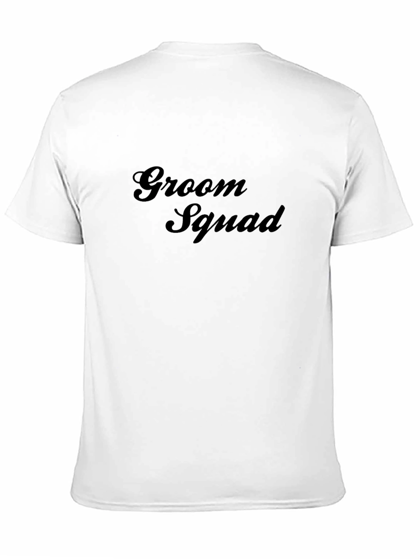 Groom Squad Crew Neck T-Shirt