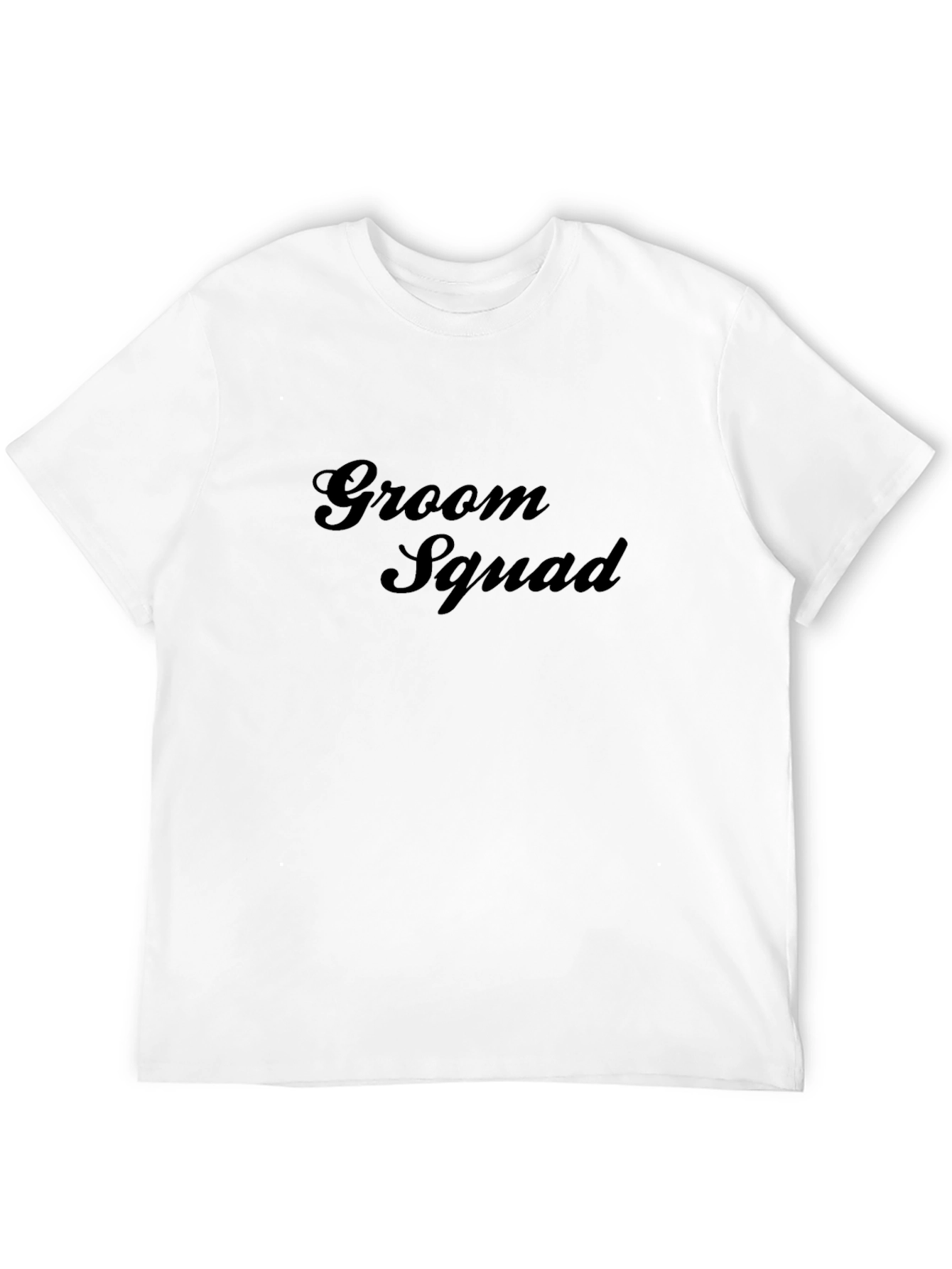 Groom Squad Crew Neck T-Shirt