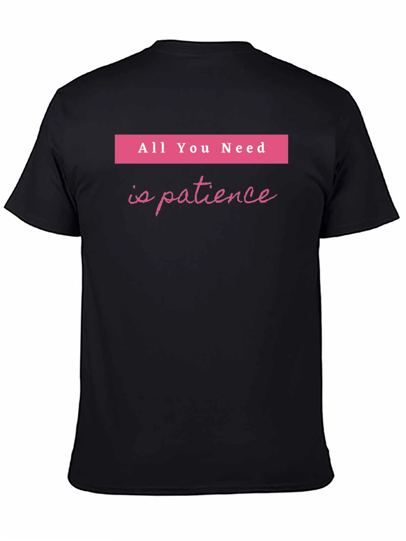 Patience Graphic Tee - Soft Cotton Blend