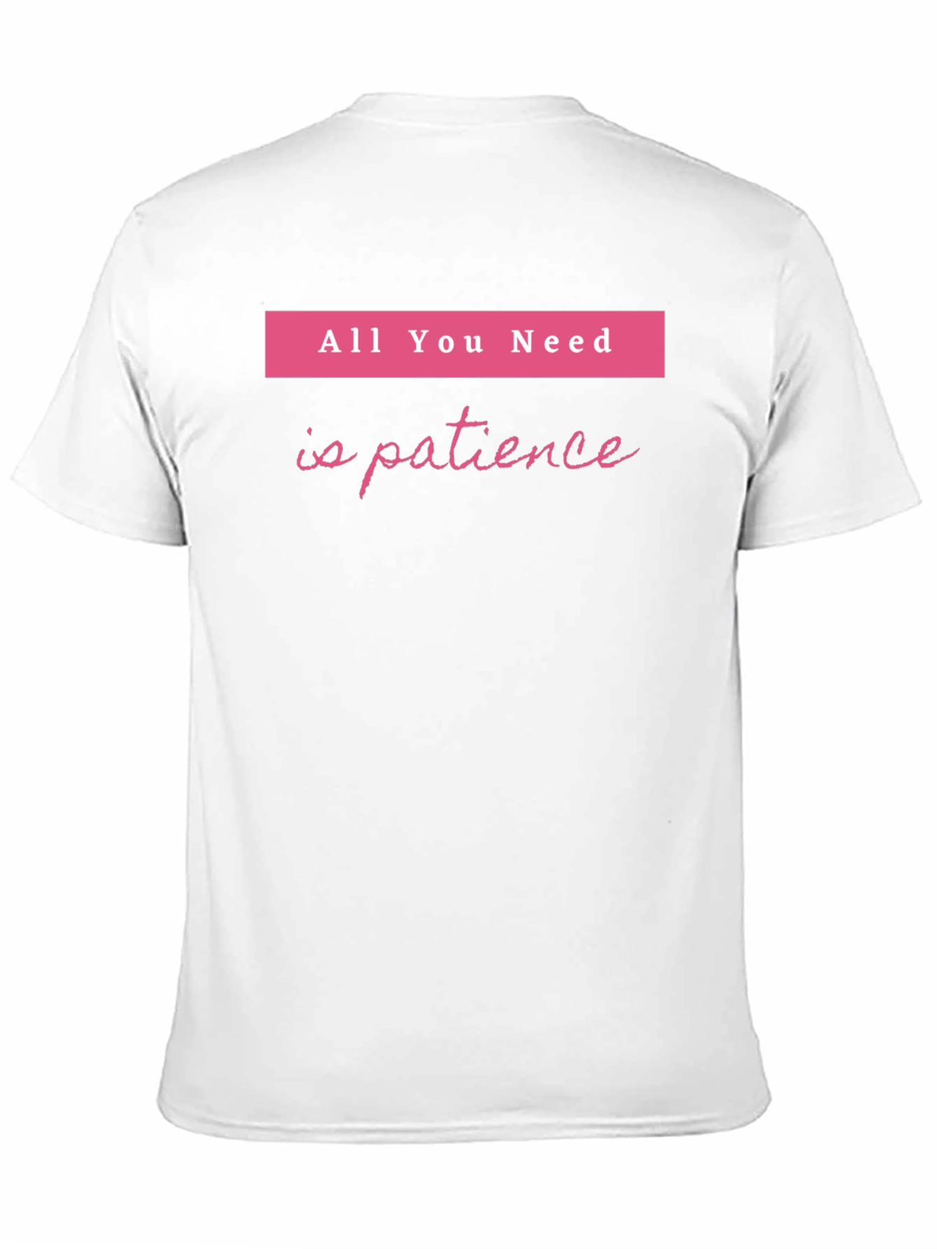 Patience Graphic Tee - Soft Cotton Blend