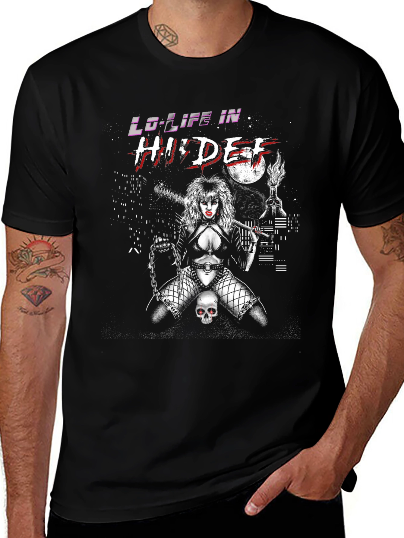Lo-Life In Hi-Def Graphic Tee