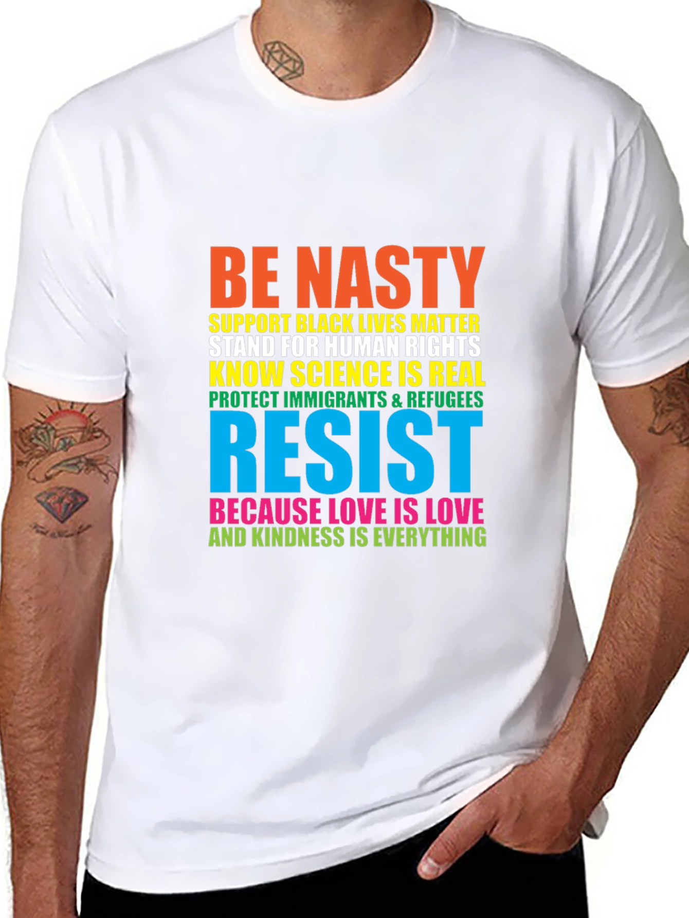 Be Nasty Resist Graphic Tee