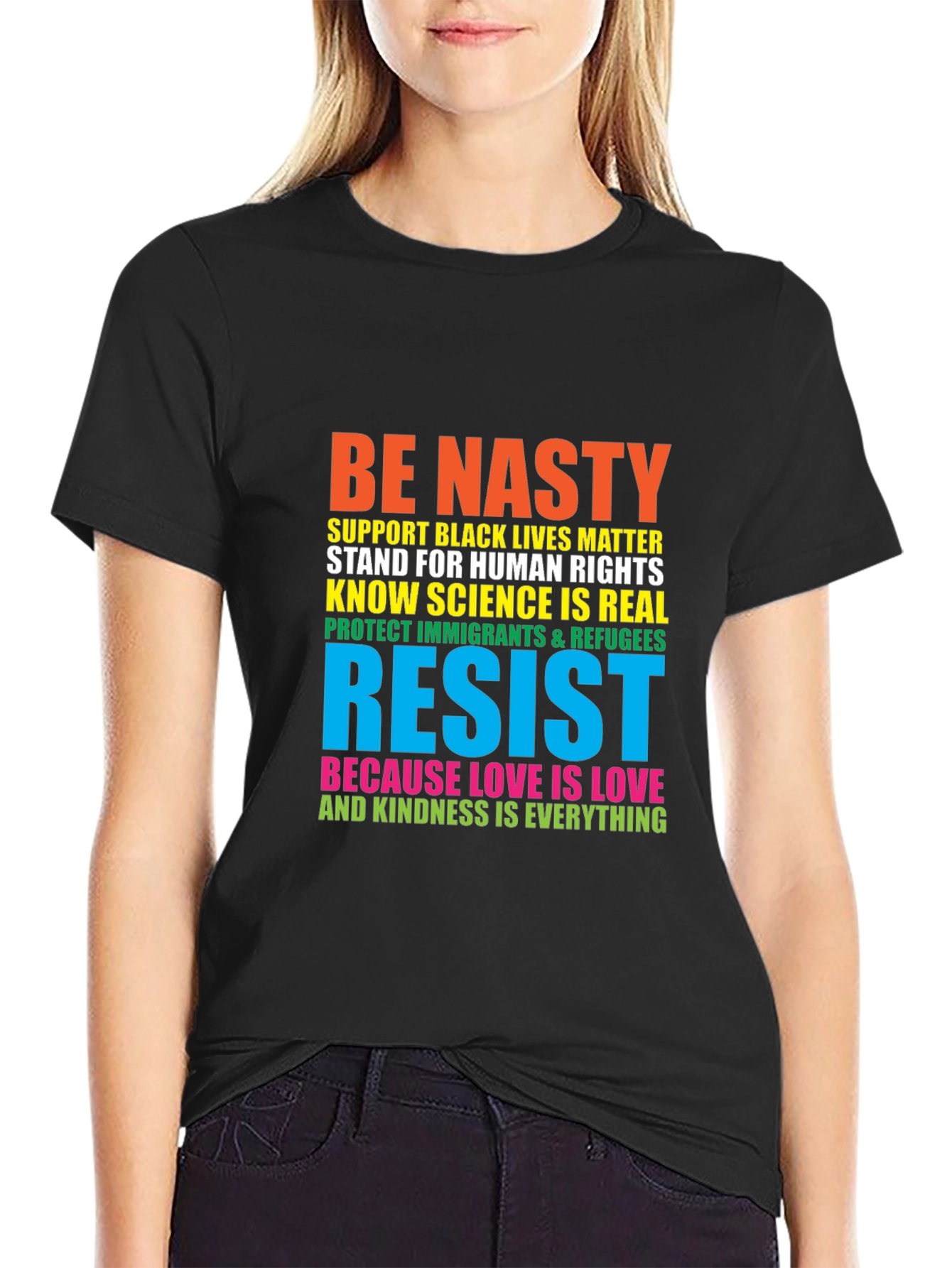 Be Nasty Resist Graphic Tee