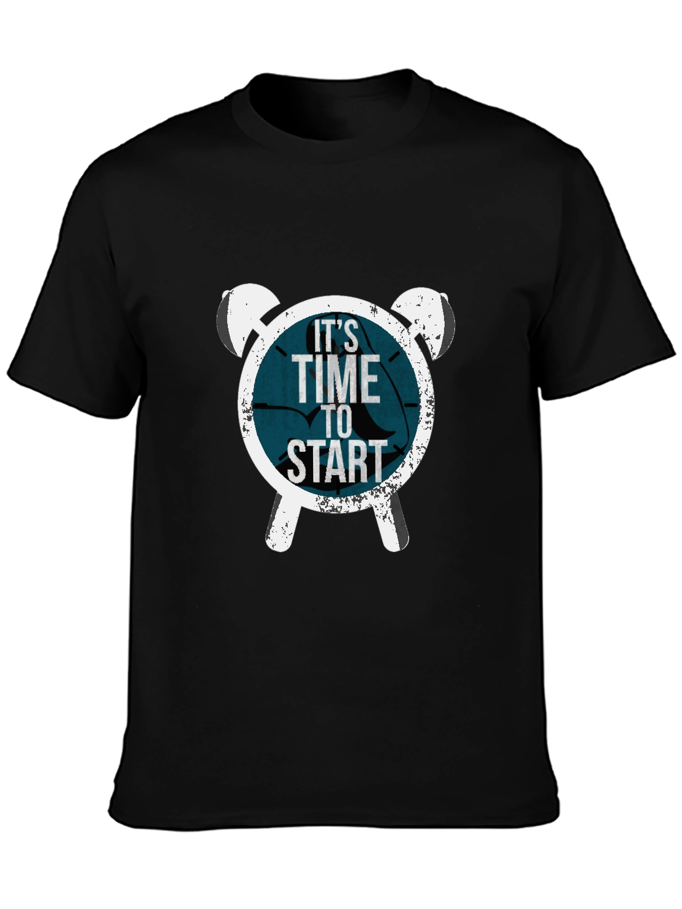 Its Time To Start Graphic Tee - Black