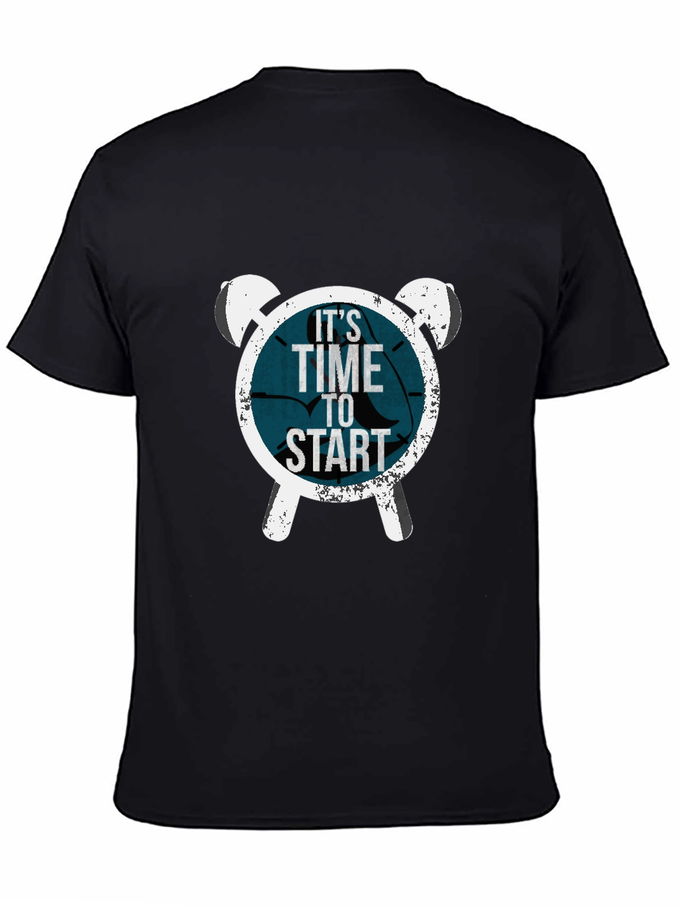 Its Time To Start Graphic Tee - Black
