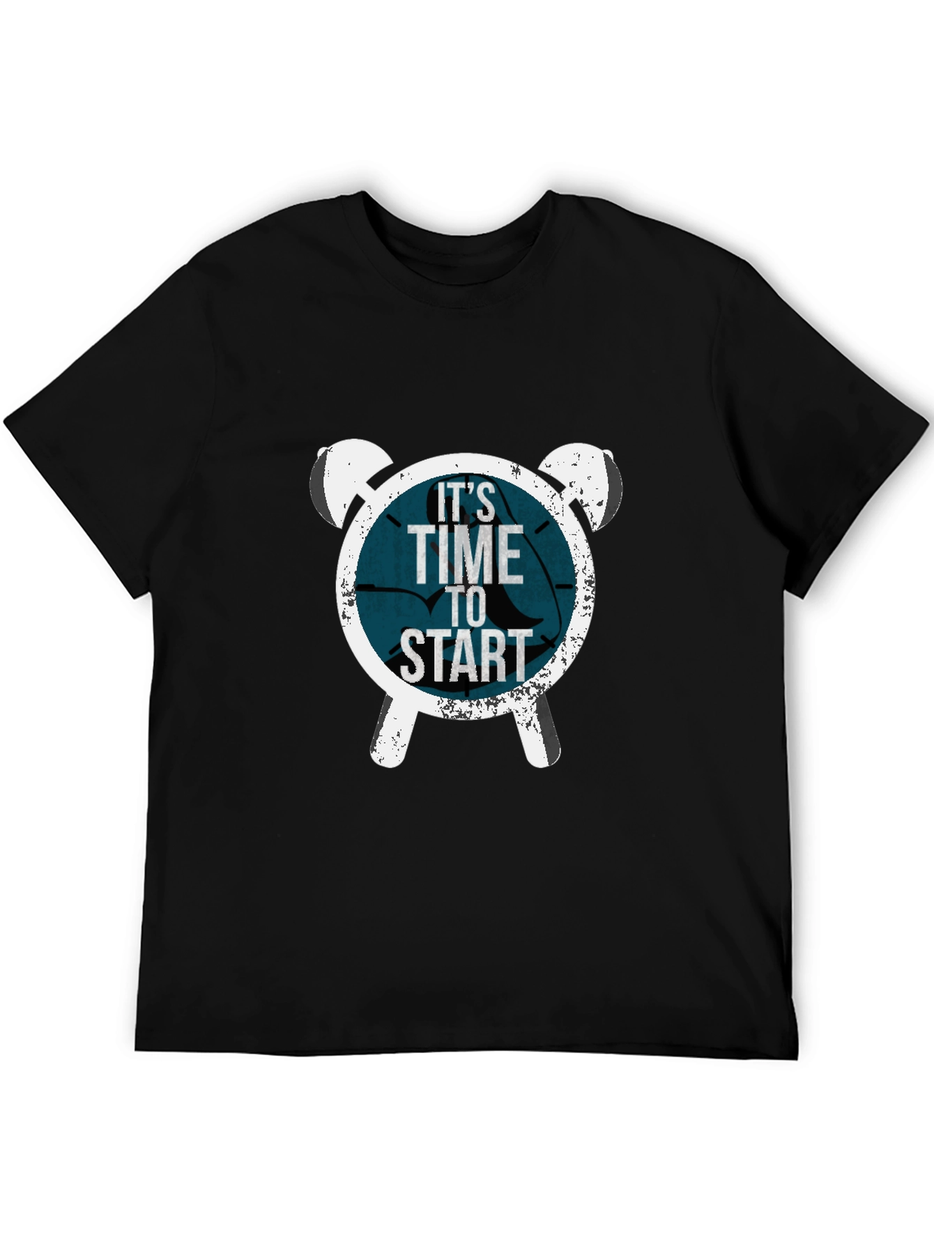 Its Time To Start Graphic Tee - Black