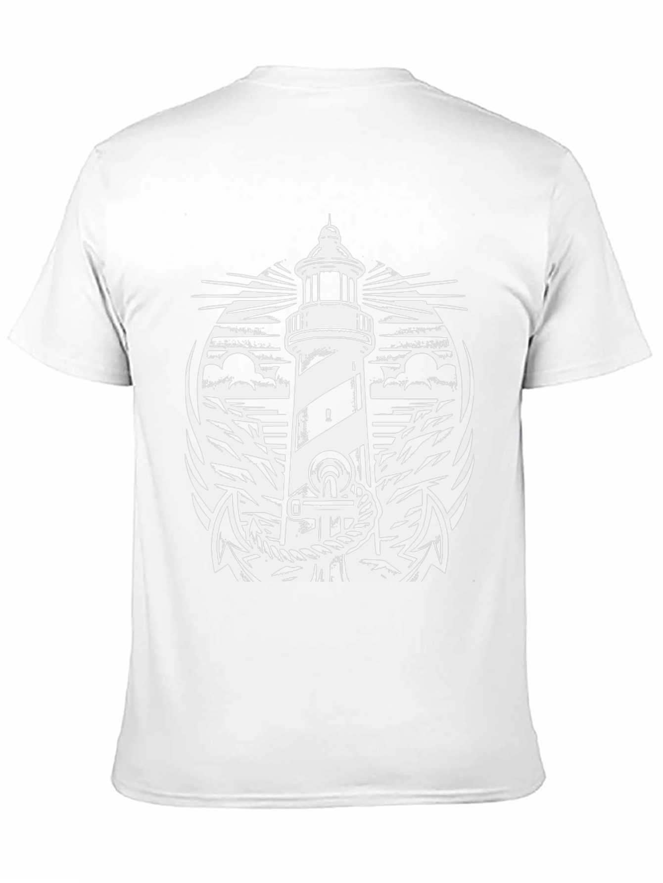 Nautical Lighthouse Graphic T-Shirt