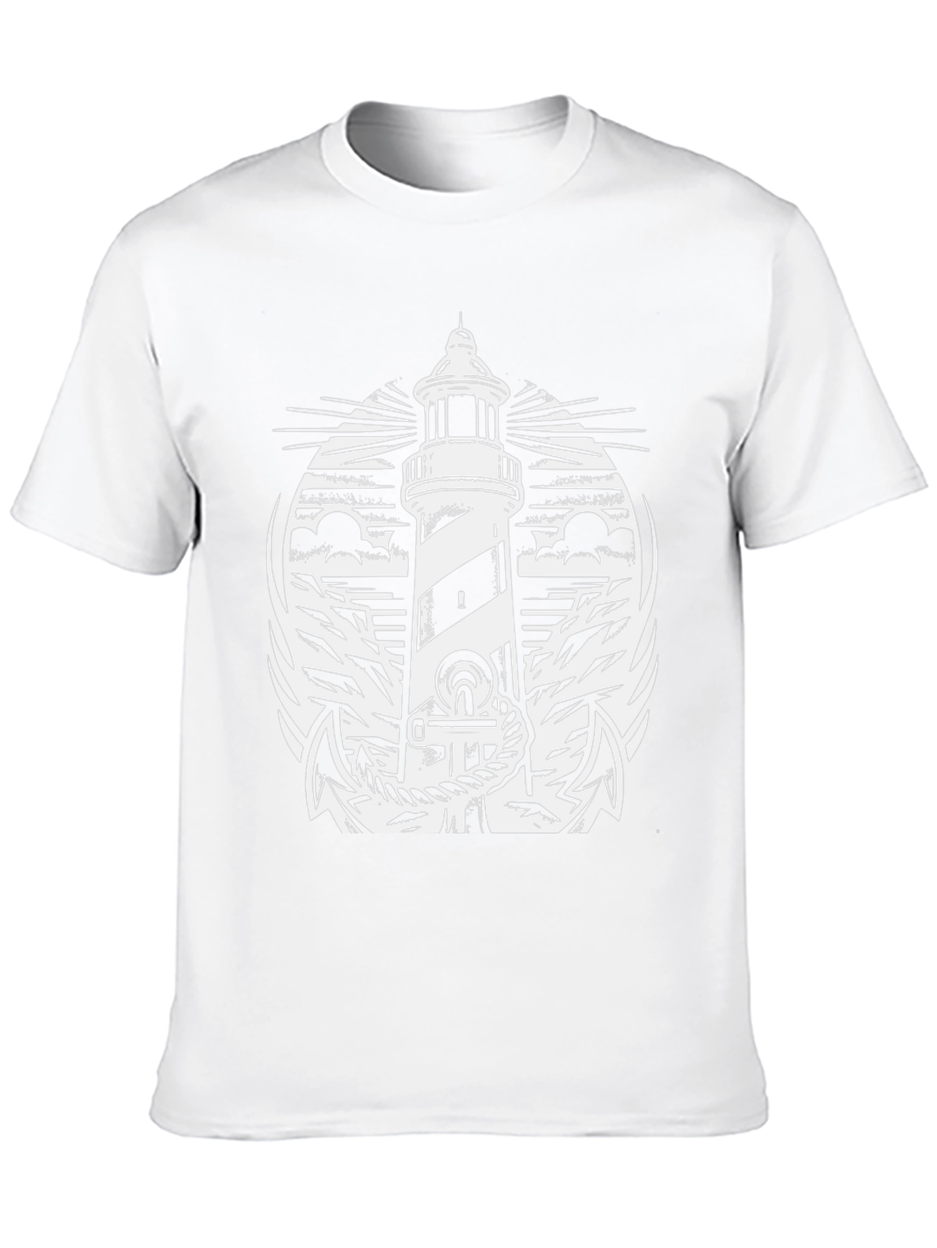 Nautical Lighthouse Graphic T-Shirt