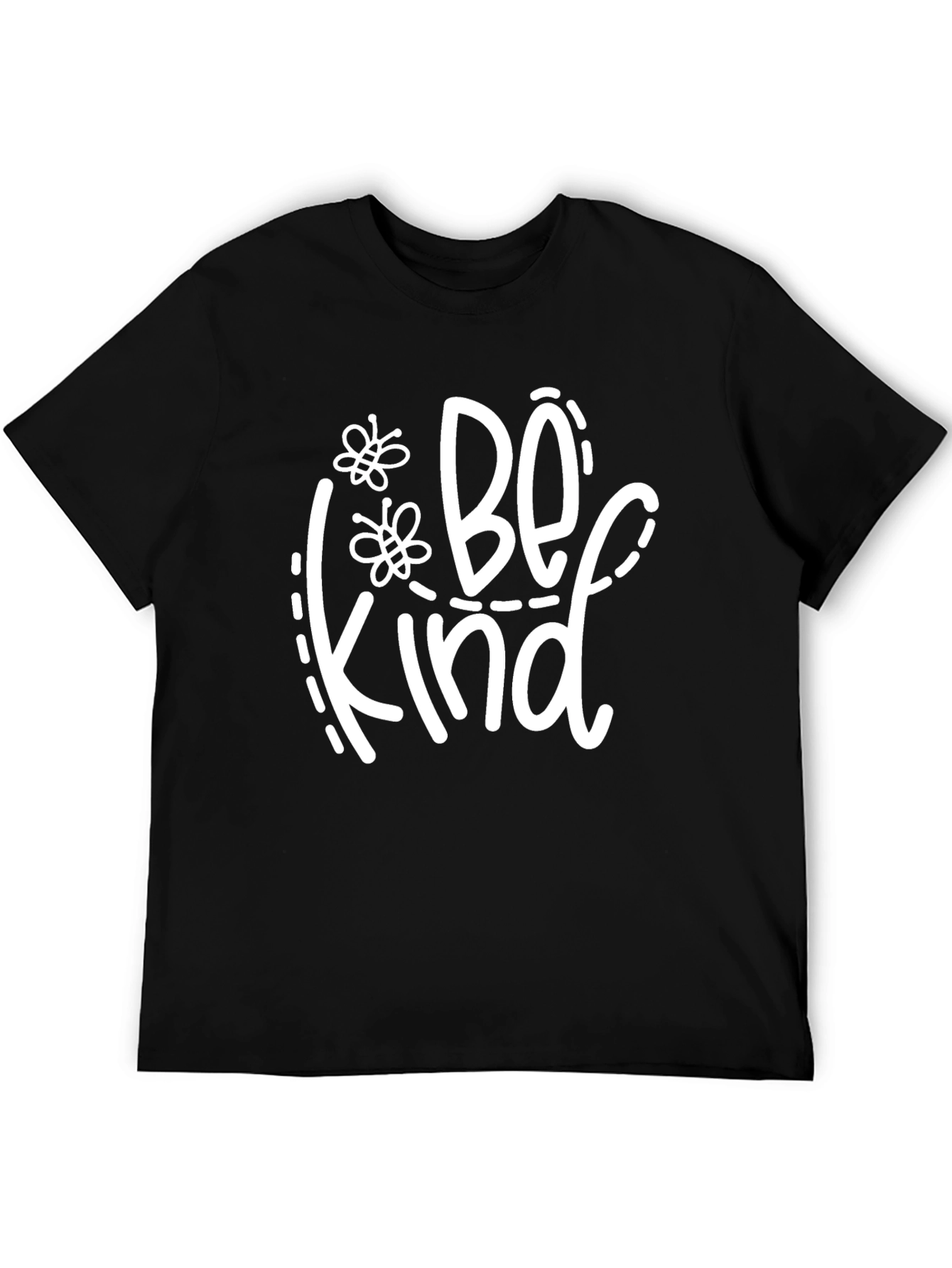 Be Kind Bee Graphic Black Tee