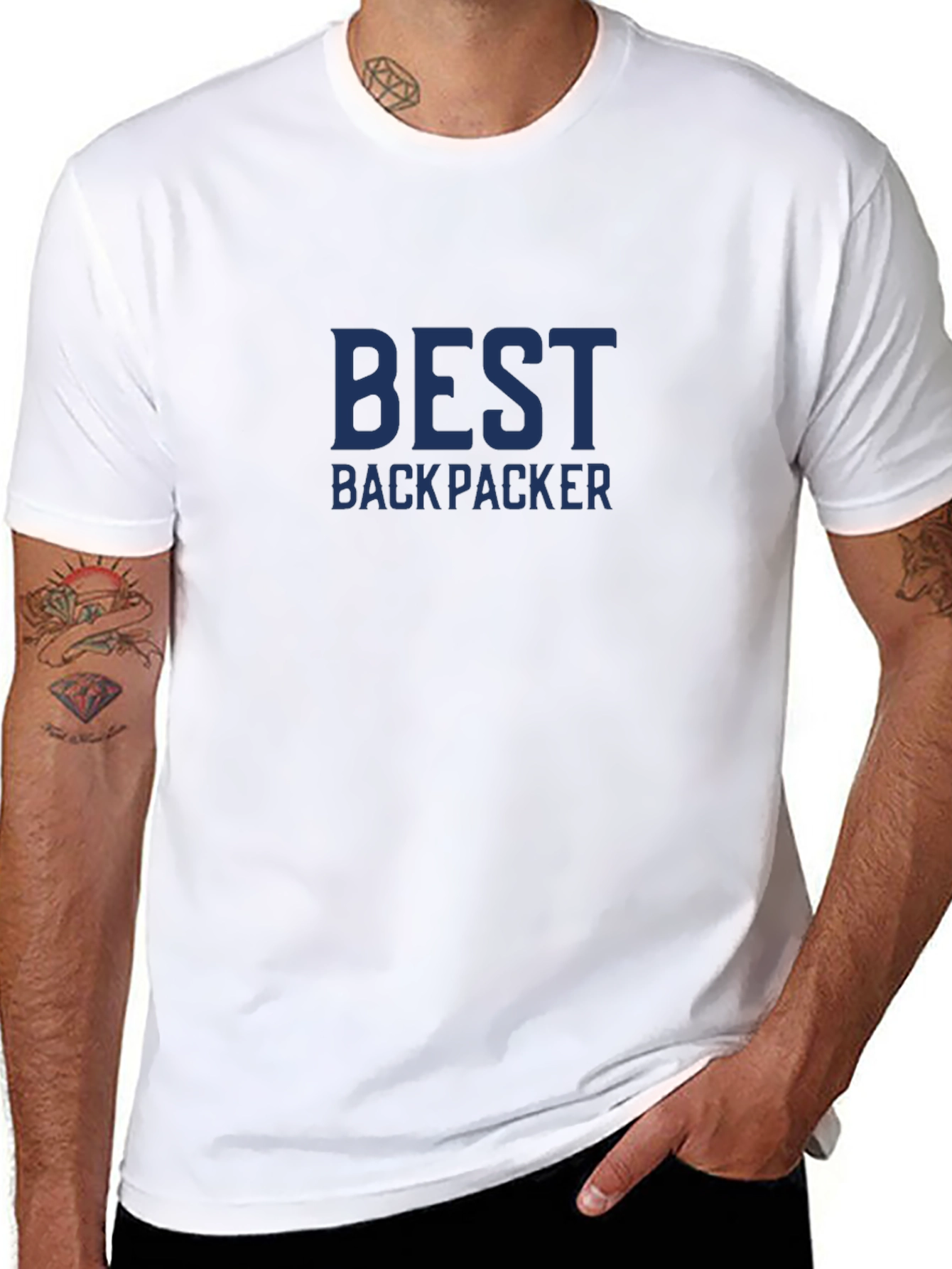 Best Backpacker Graphic Tee - Short Sleeve