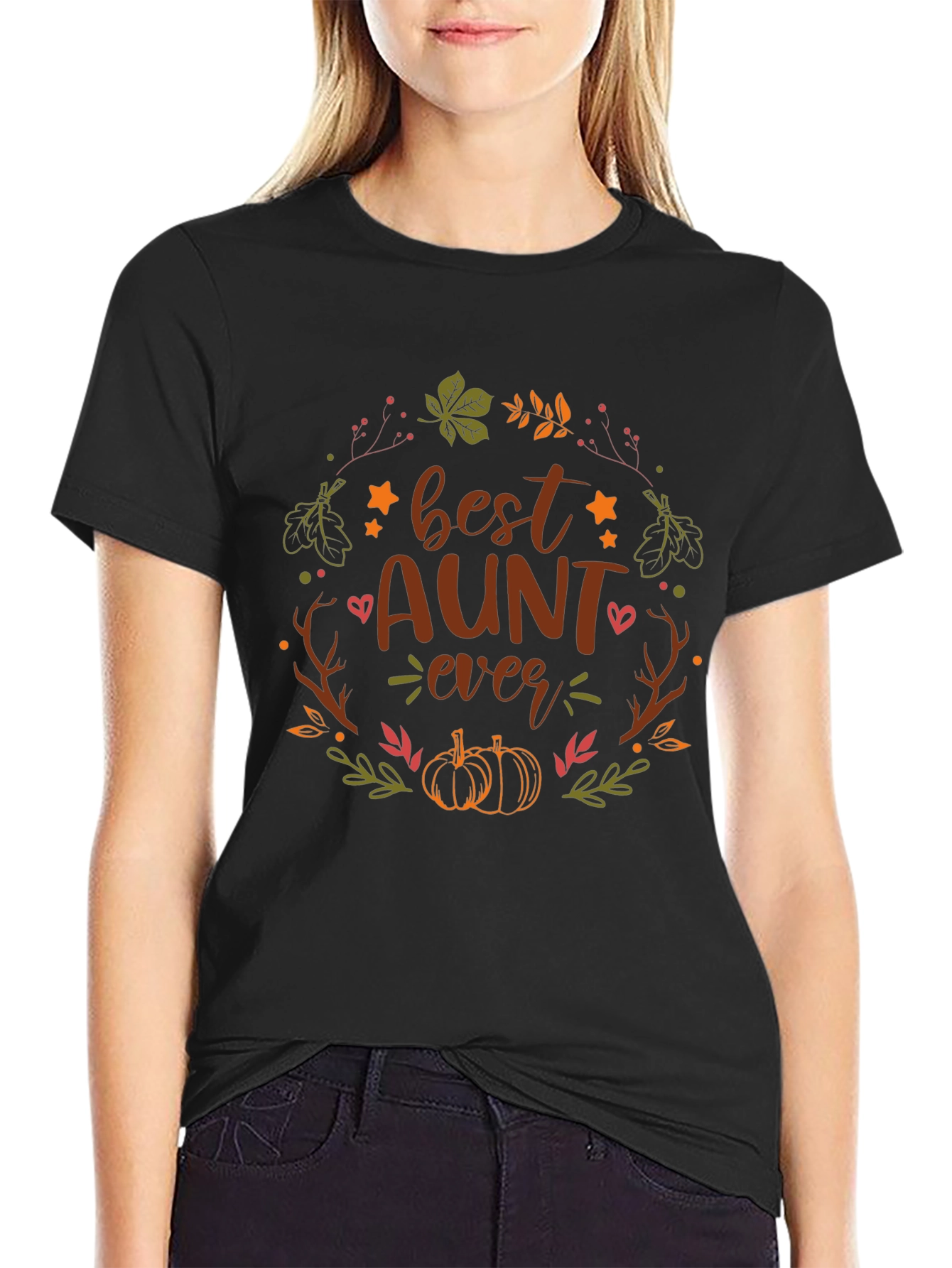 Best Aunt Ever Fall T-Shirt