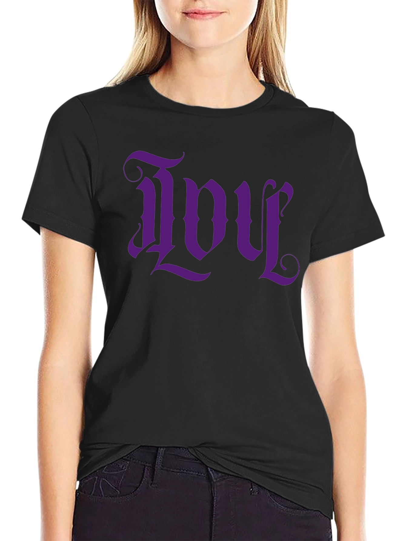 Ivy Graphic Tee - Classic Gothic Design