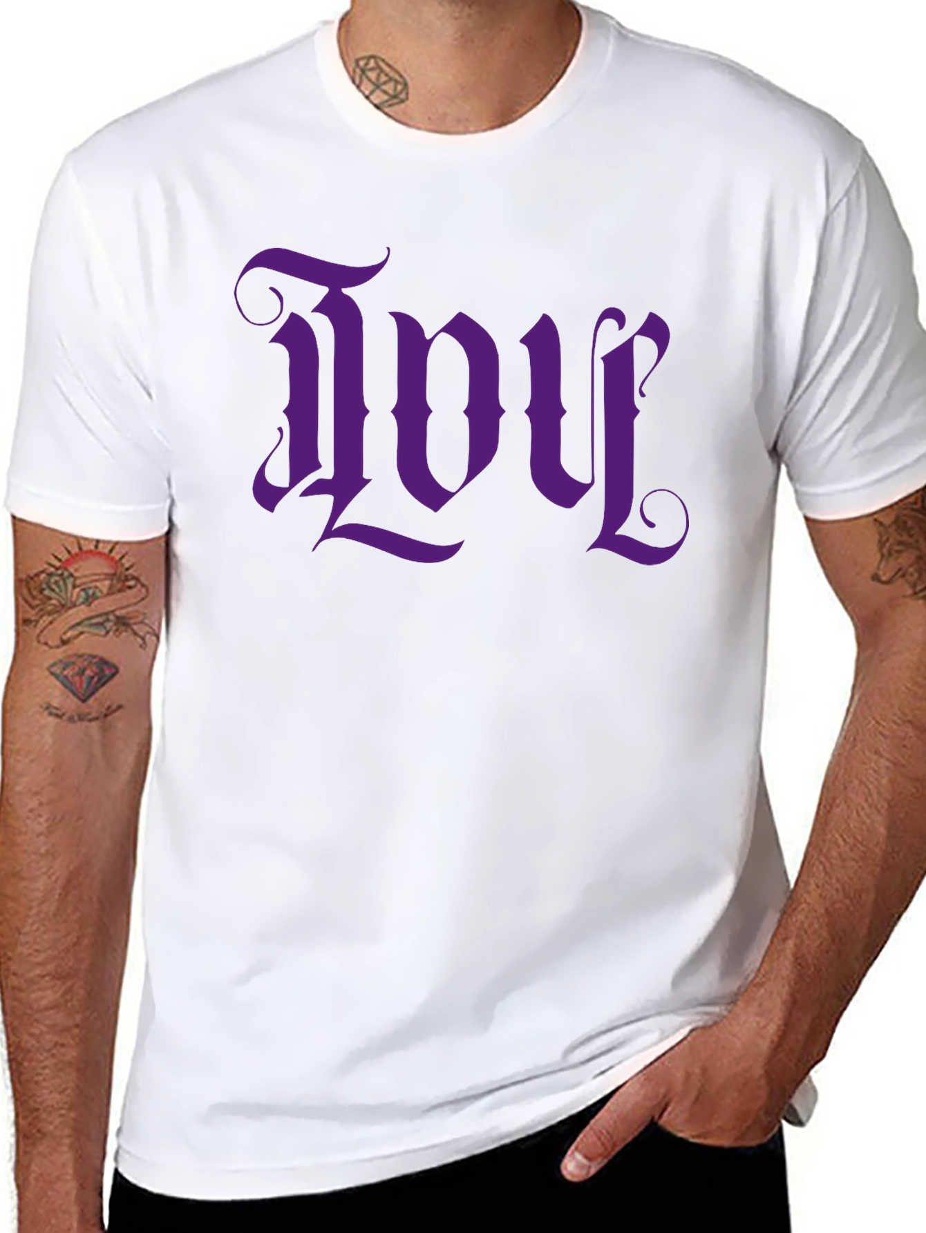 Ivy Graphic Tee - Classic Gothic Design