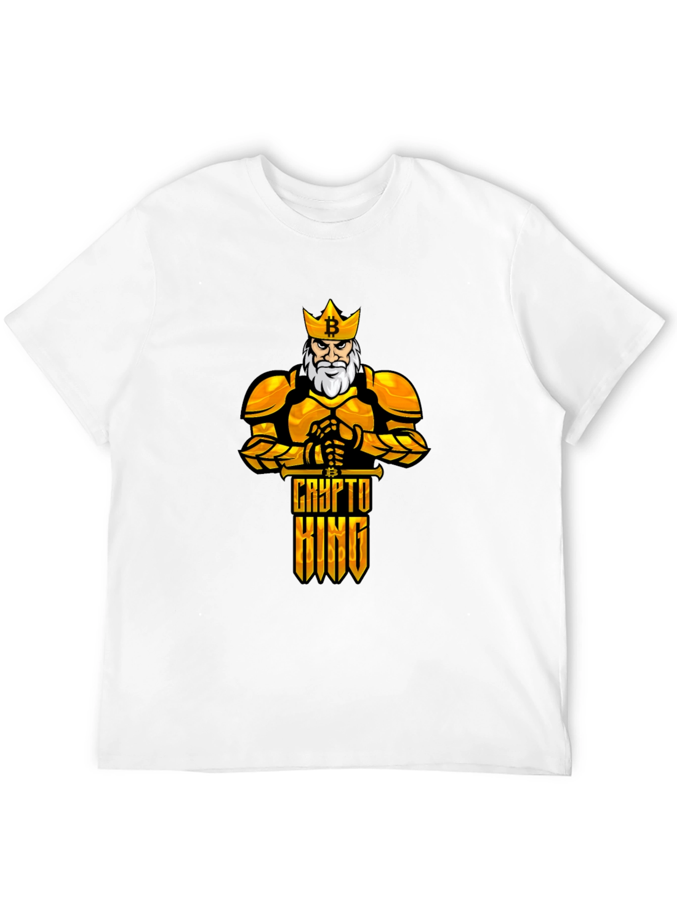 Crypto King T-Shirt - Bitcoin King