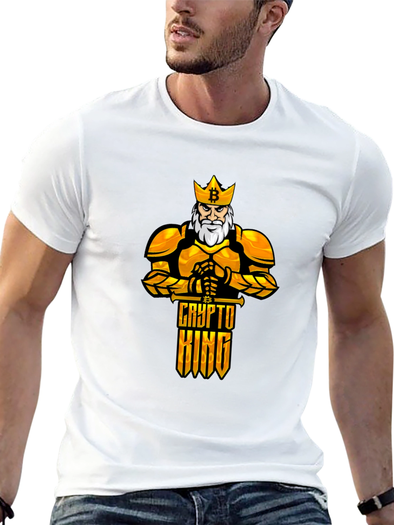 Crypto King T-Shirt - Bitcoin King