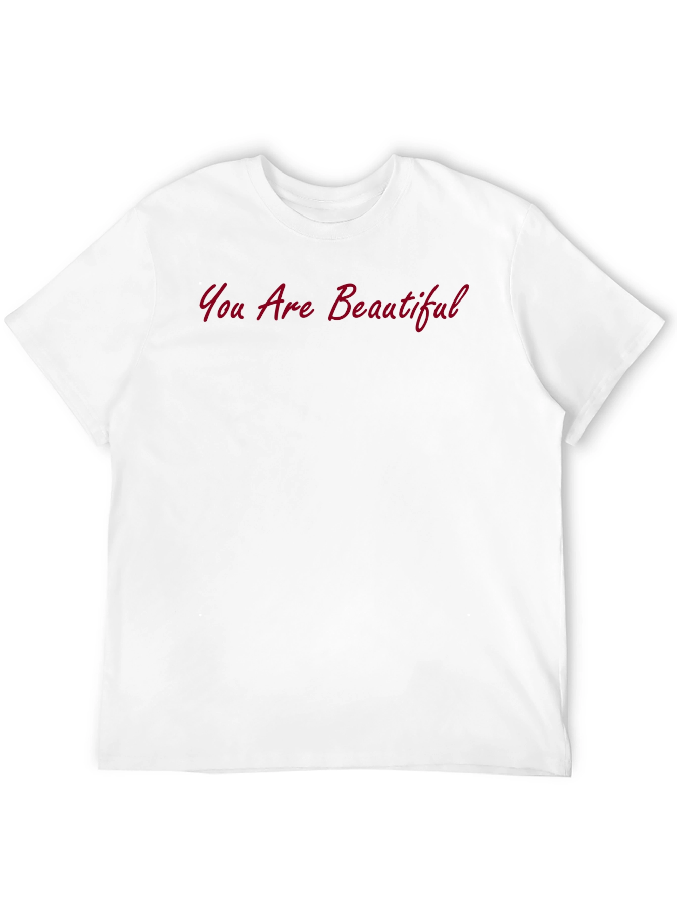 You Are Beautiful Crew Neck T-Shirt