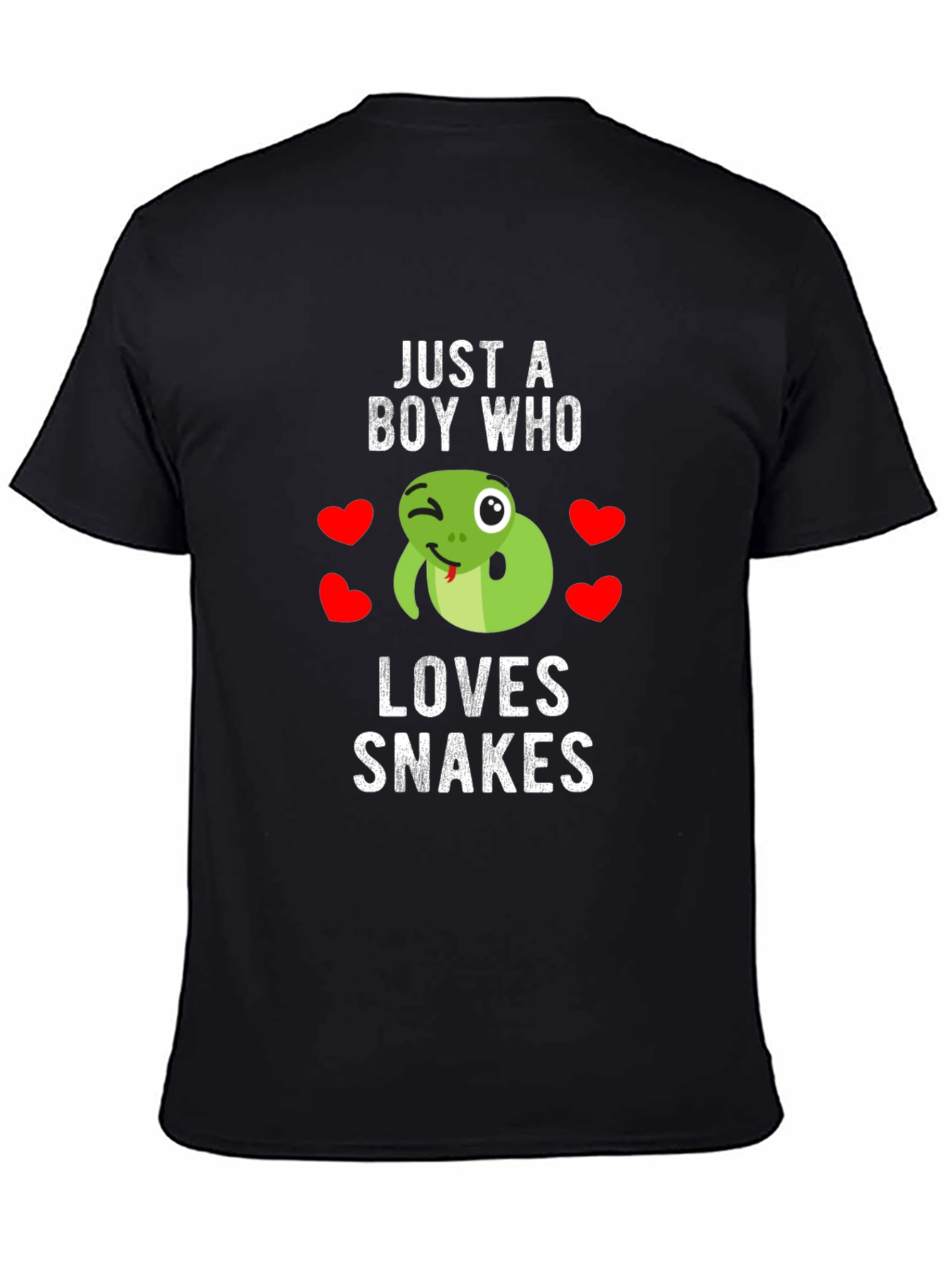 Boy Who Loves Snakes T-Shirt - Cute Snake Design